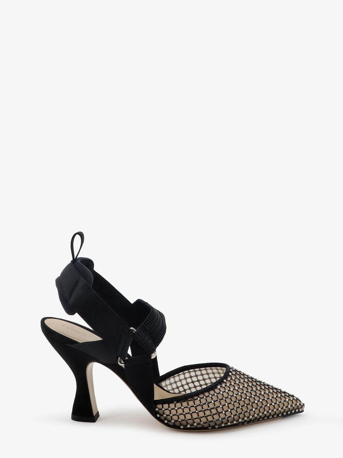 Fendi Women Decollete Colibrã¬ In Mesh E Suede FENDI