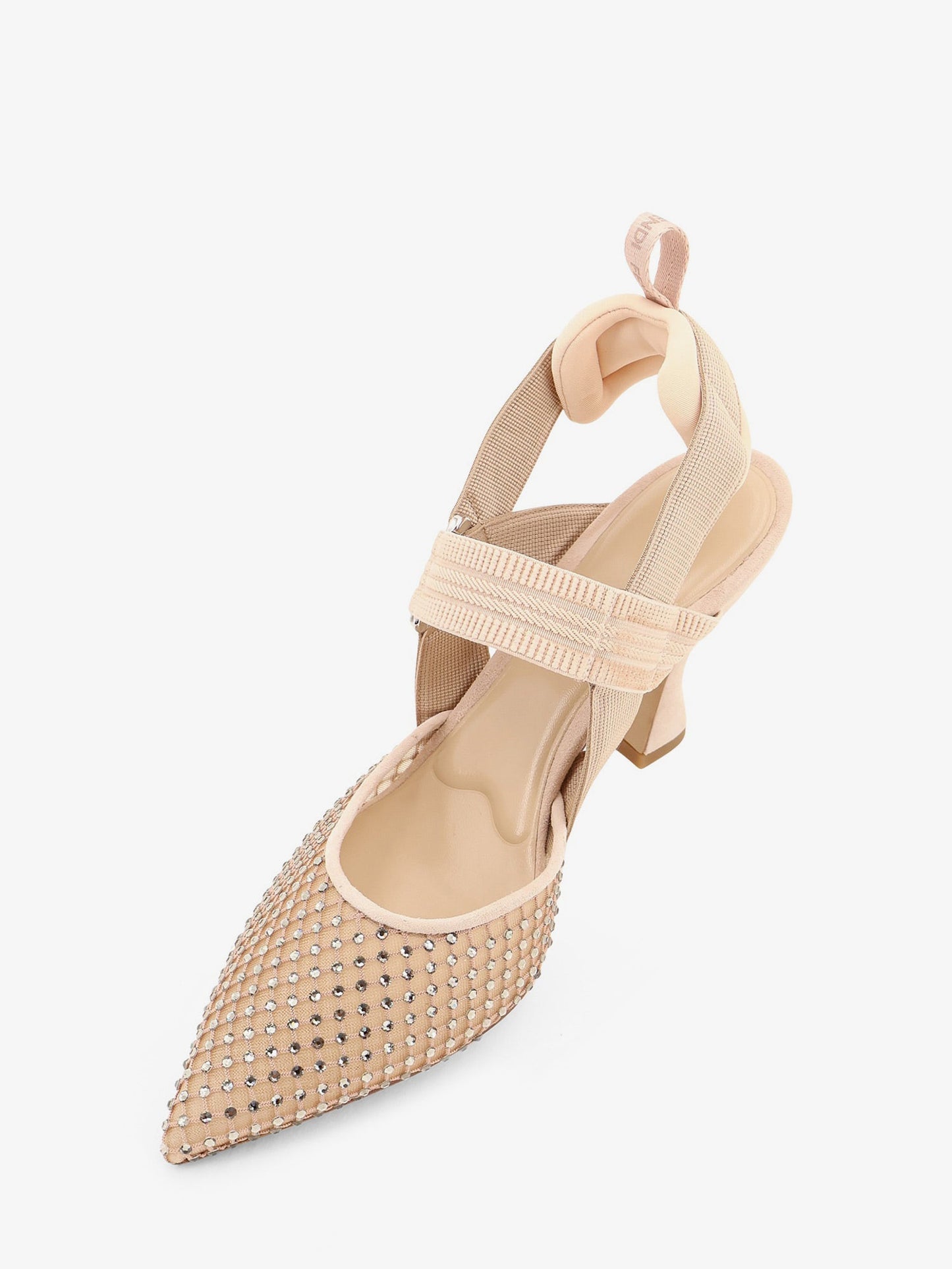 Fendi Women Colibrã¬ Pumps In Mesh And Suede FENDI