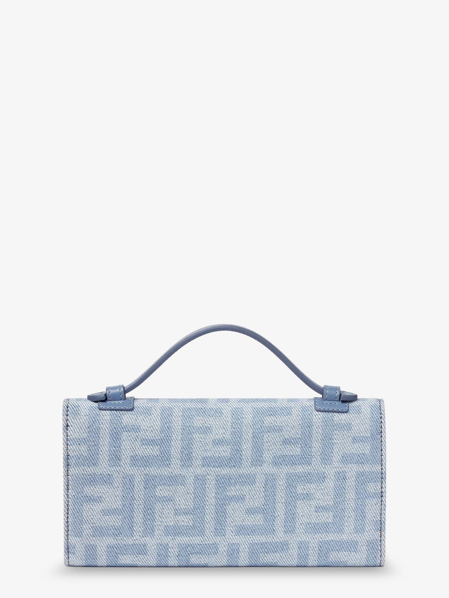 Fendi Women Baguette Continental Canvas Crossbody Bag With All-Over Ff Motif FENDI