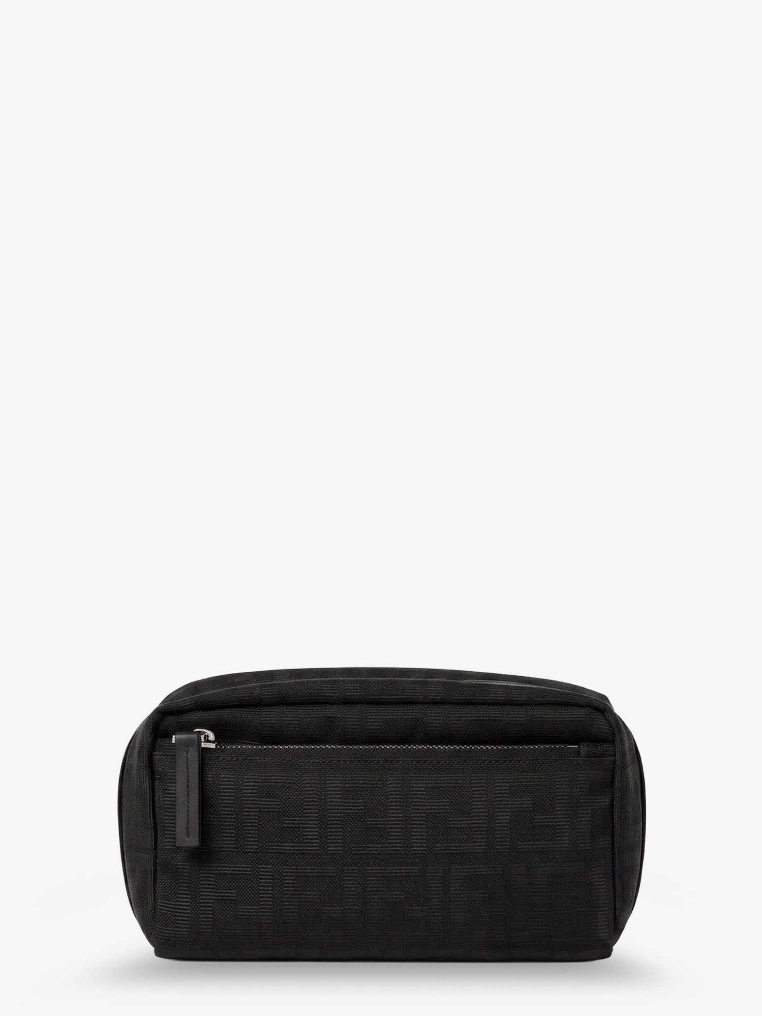 Fendi Men Ff Zucca Jacquard Fabric Clutch Bag FENDI