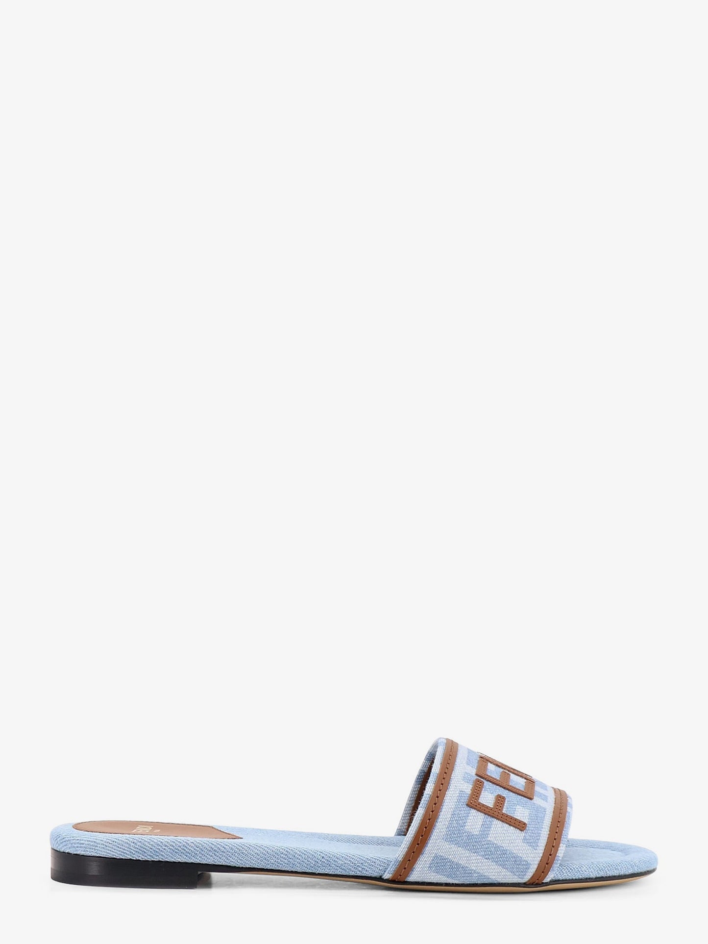 Fendi Women Sunshine Ff Denim Sandals FENDI