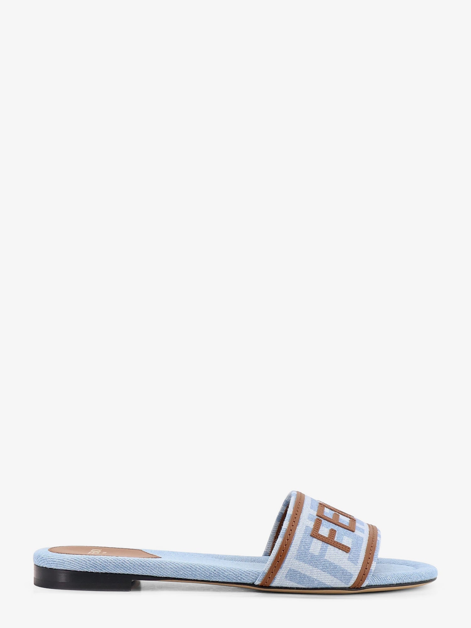 Fendi Women Sunshine Ff Denim Sandals FENDI
