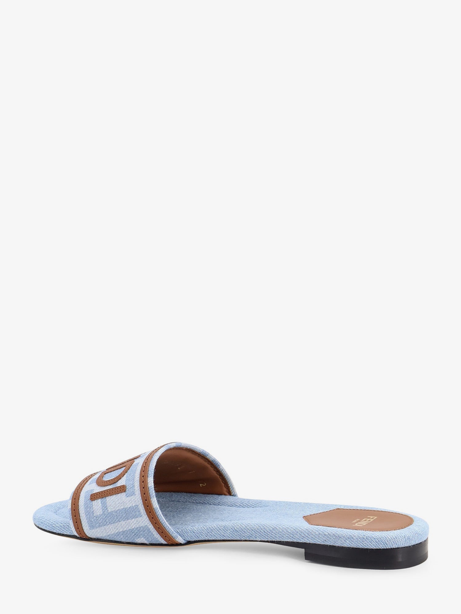 Fendi Women Sunshine Ff Denim Sandals FENDI