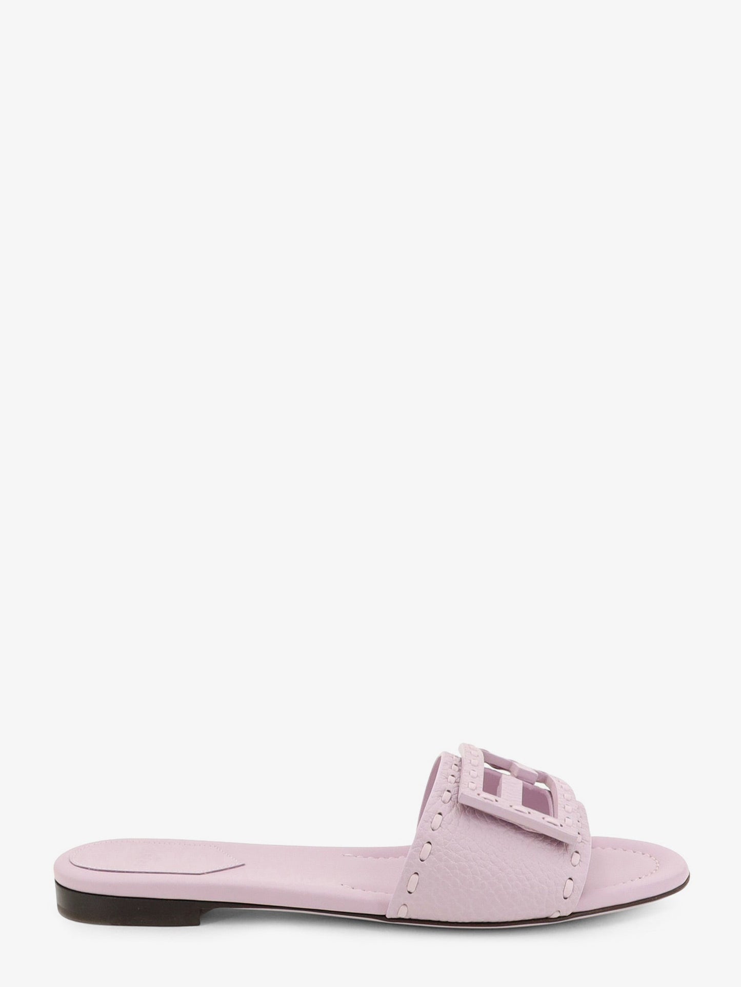 Fendi Women Leather Tube Sandals FENDI