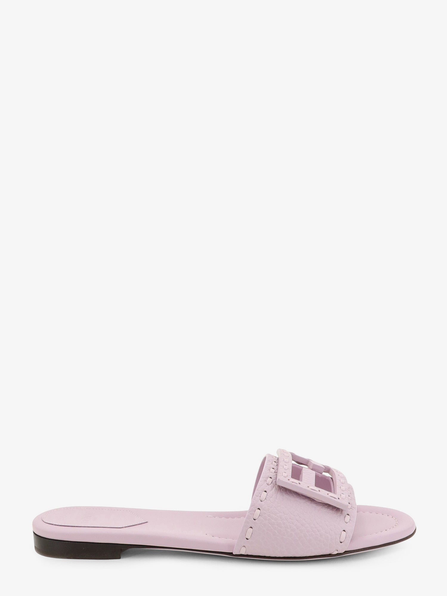 Fendi Women Leather Tube Sandals FENDI