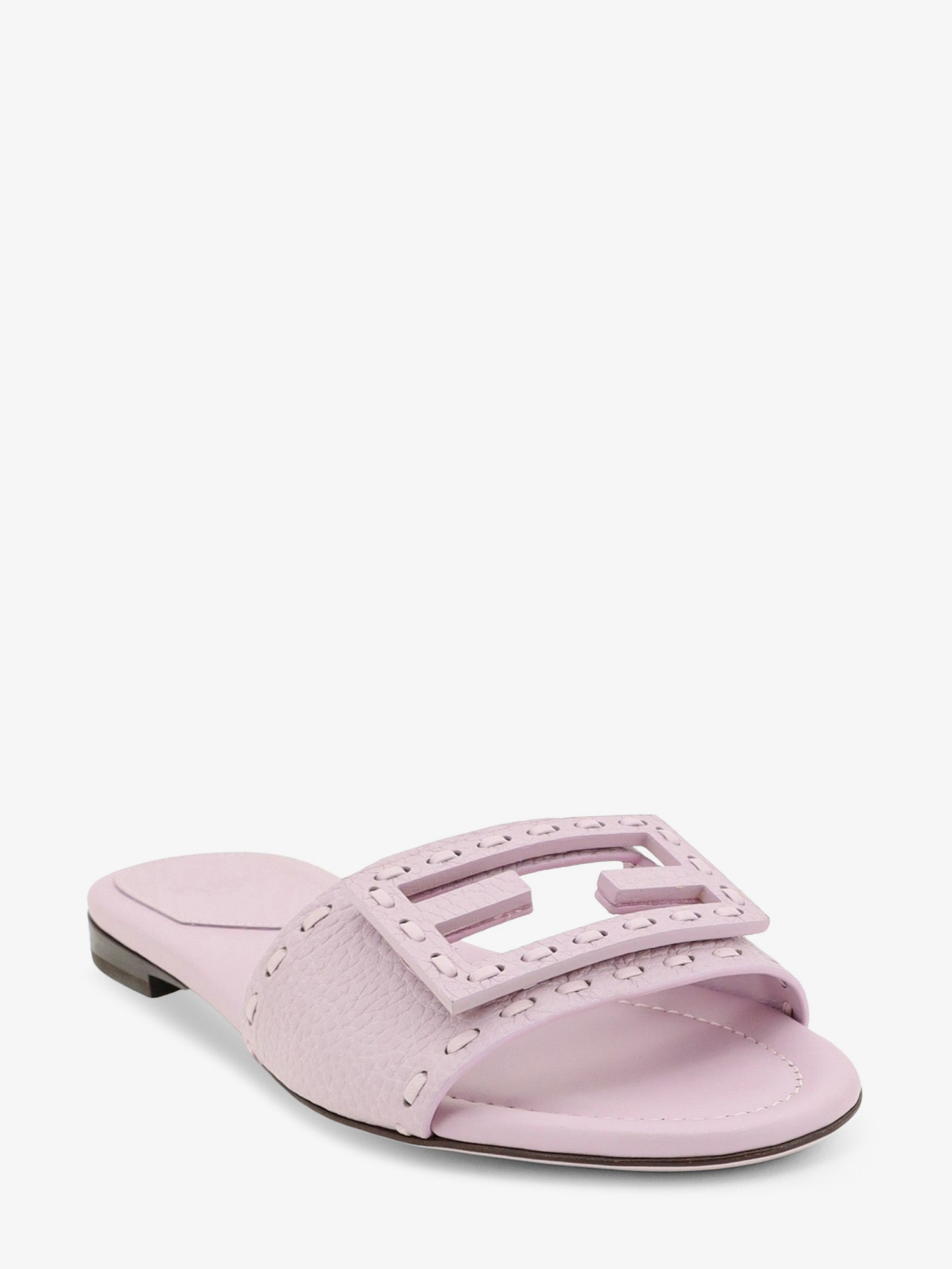 Fendi Women Leather Tube Sandals FENDI