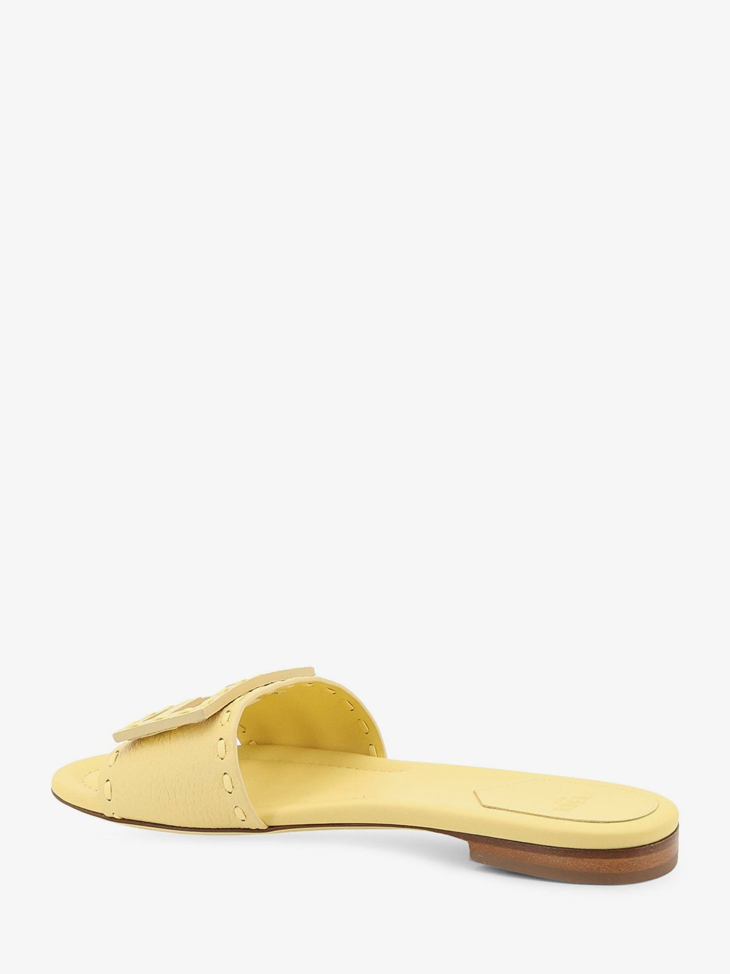Fendi Women Leather Tube Sandals FENDI