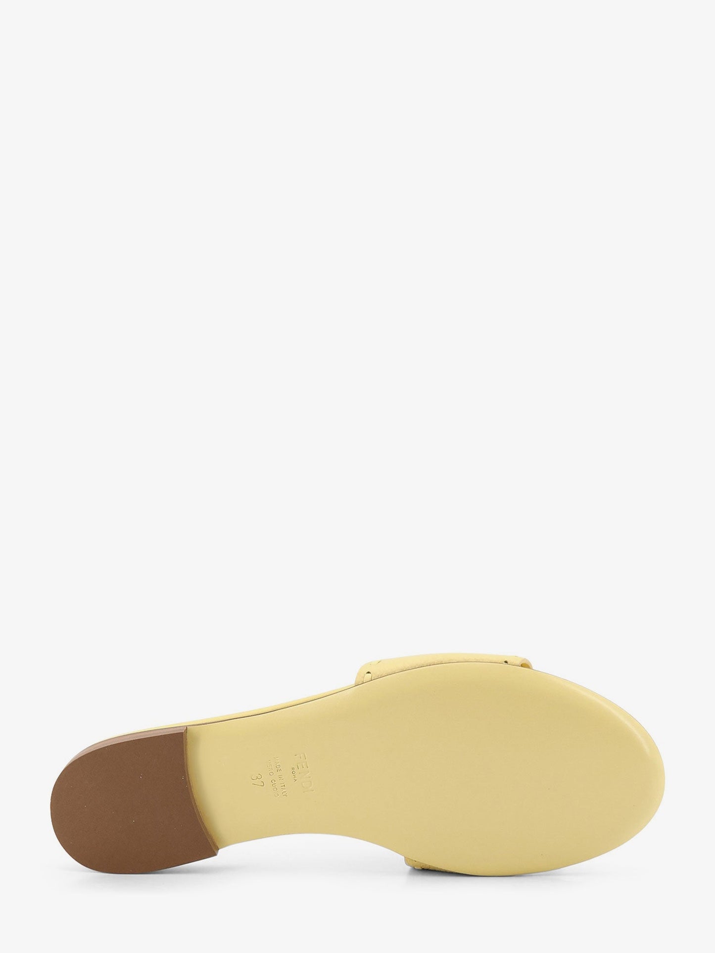Fendi Women Leather Tube Sandals FENDI