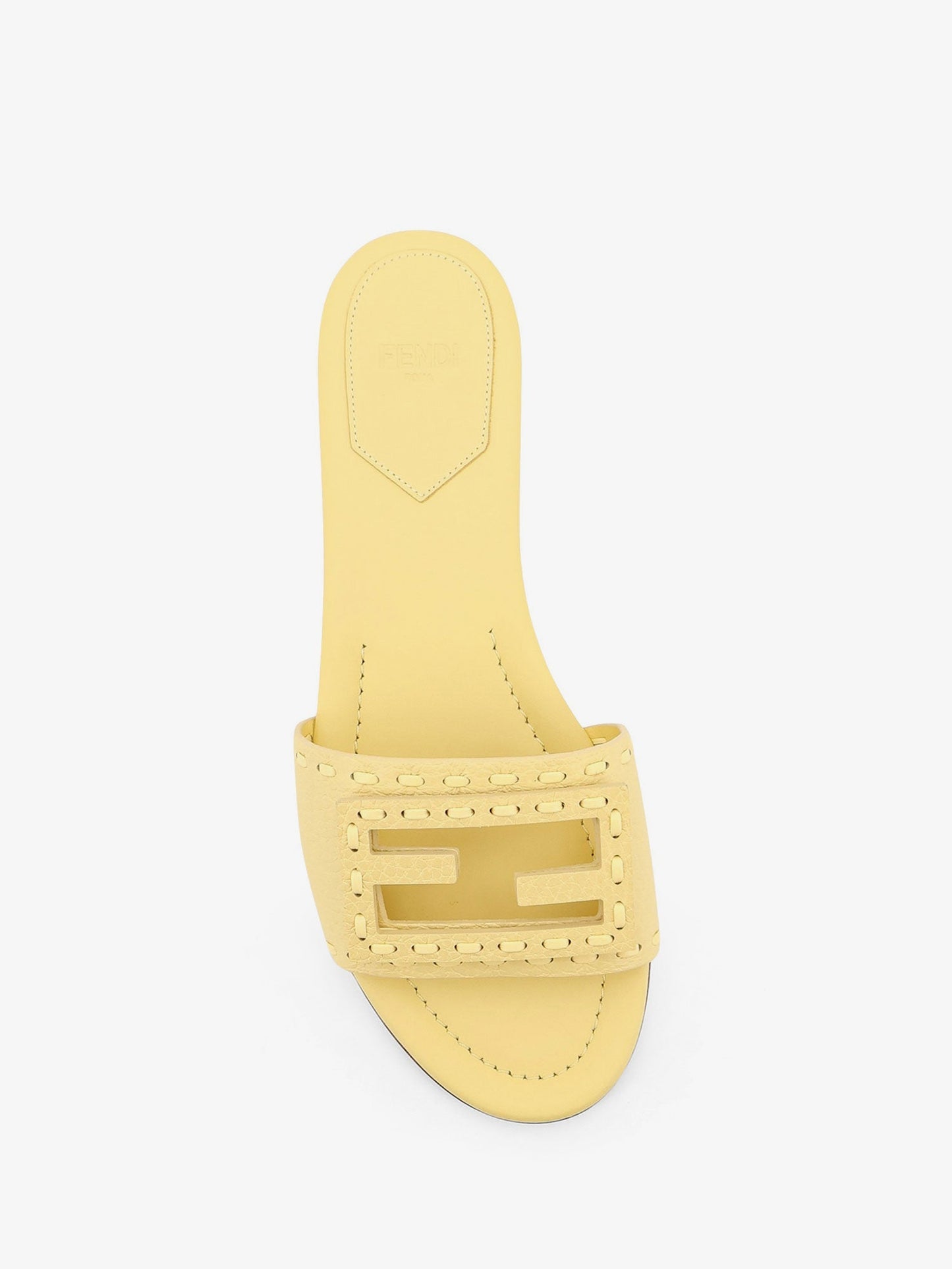Fendi Women Leather Tube Sandals FENDI