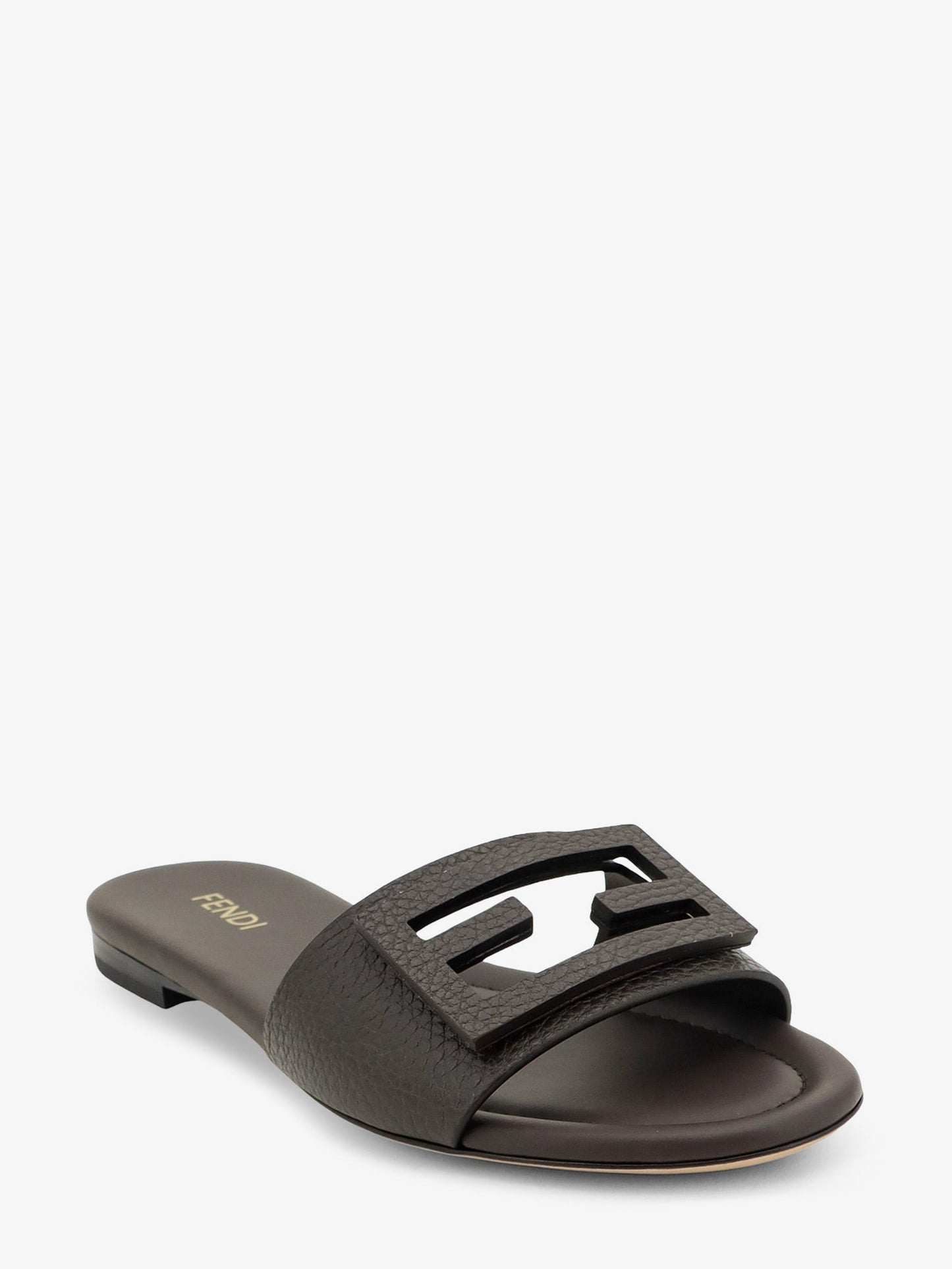 Fendi Women Leather Tube Sandals FENDI