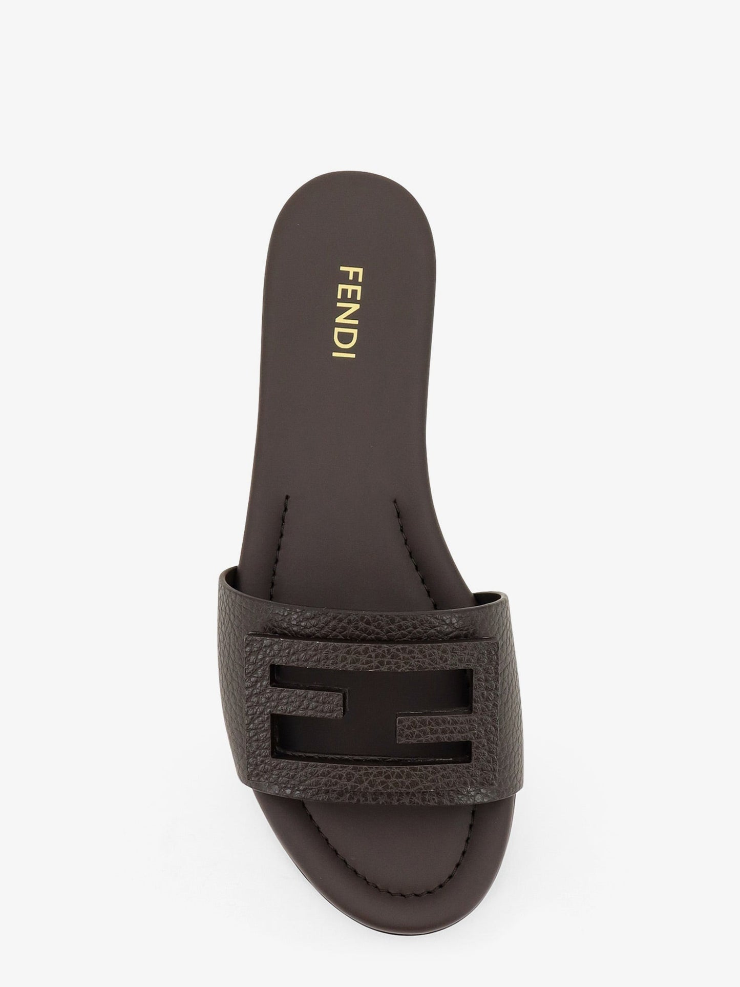 Fendi Women Leather Tube Sandals FENDI