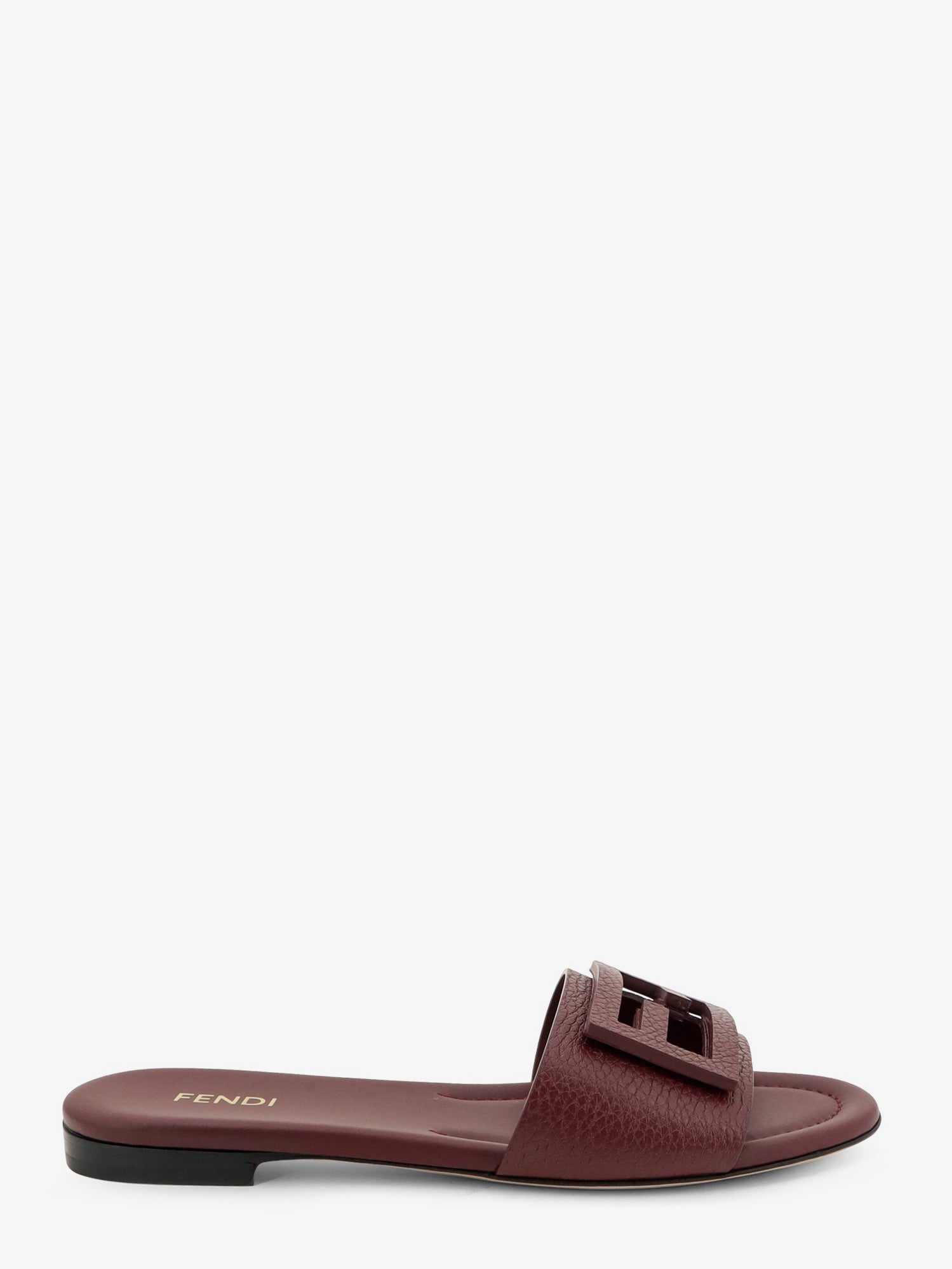 Fendi Women Leather Tube Sandals FENDI