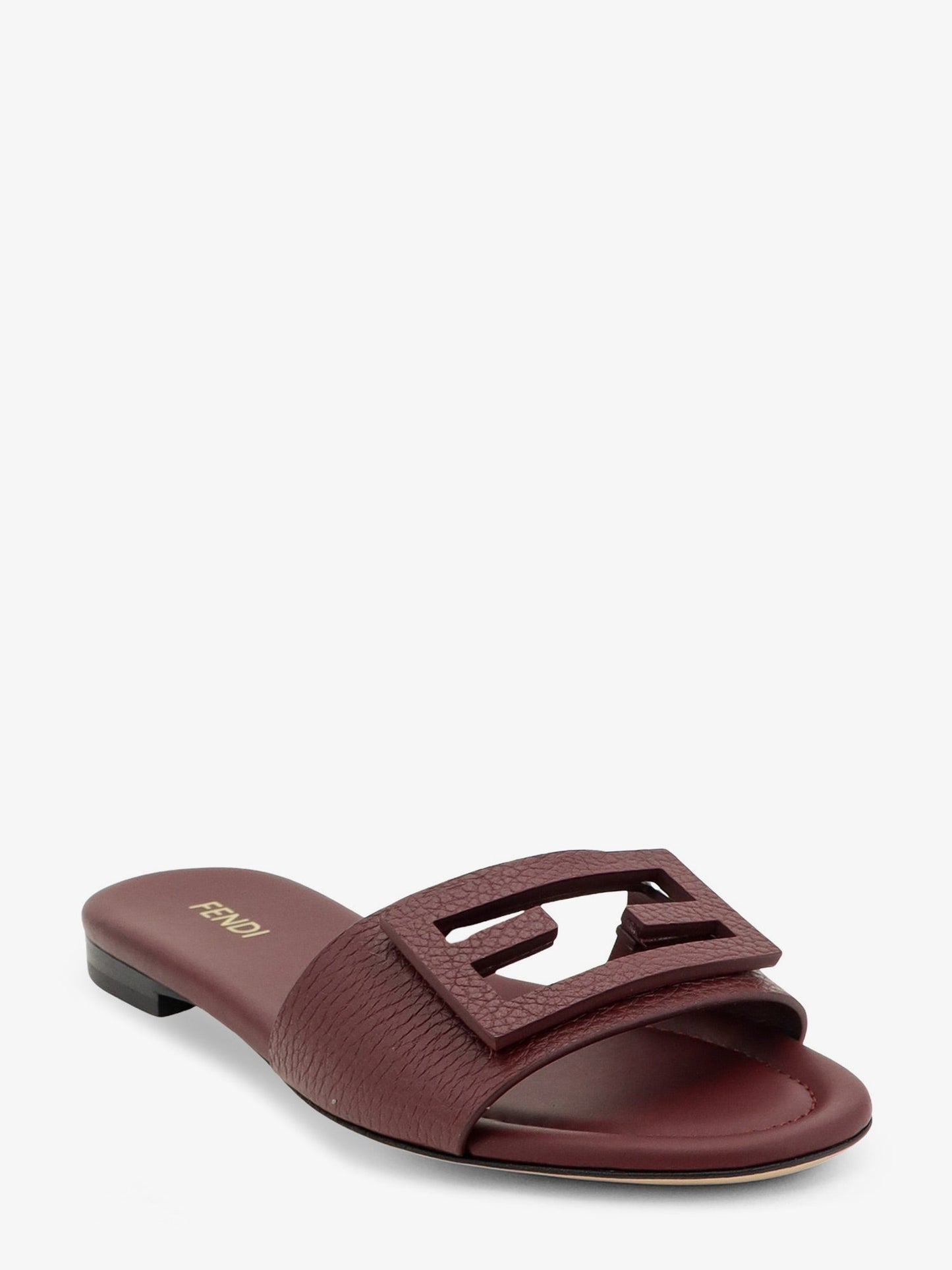 Fendi Women Leather Tube Sandals FENDI