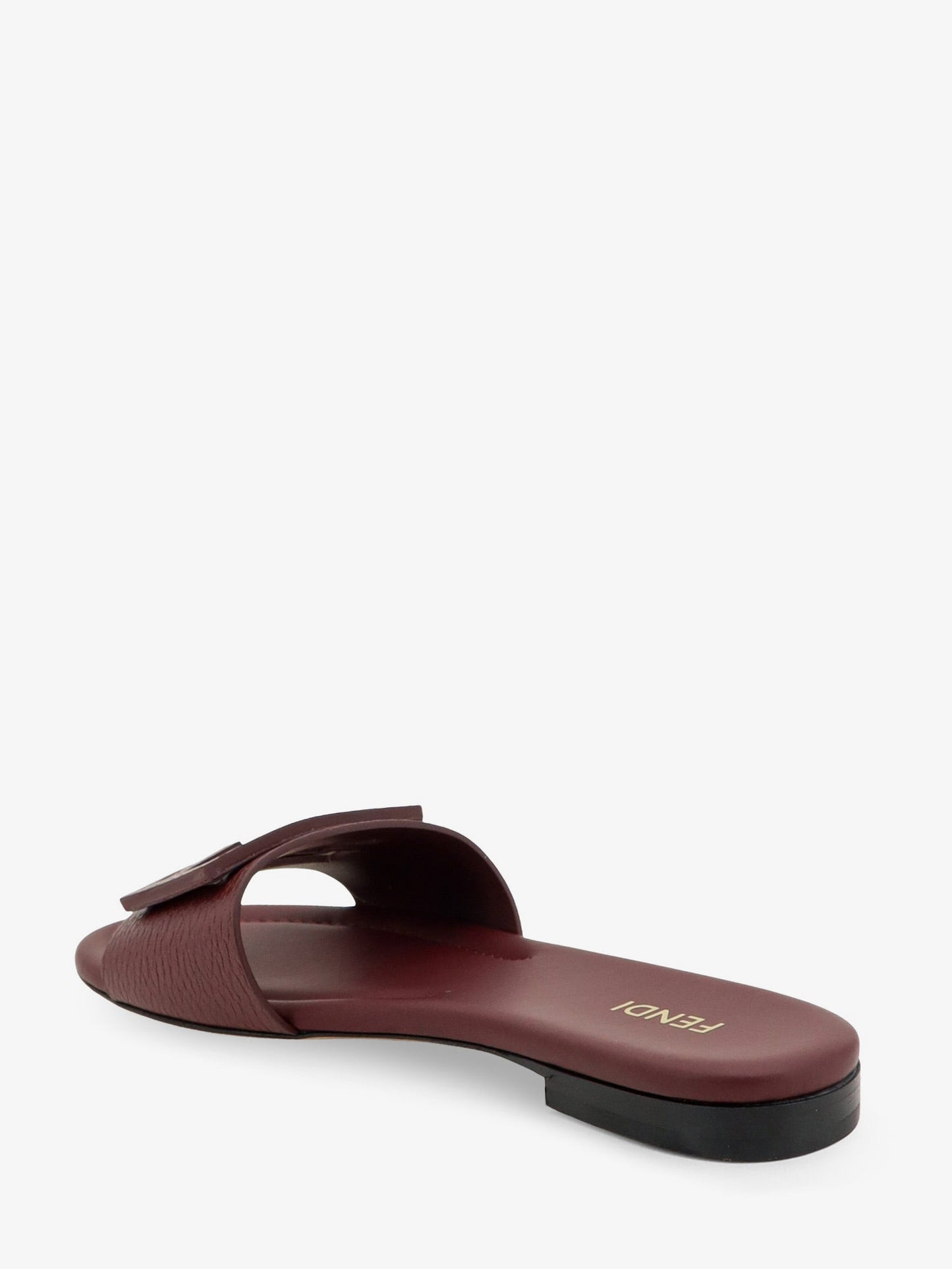 Fendi Women Leather Tube Sandals FENDI