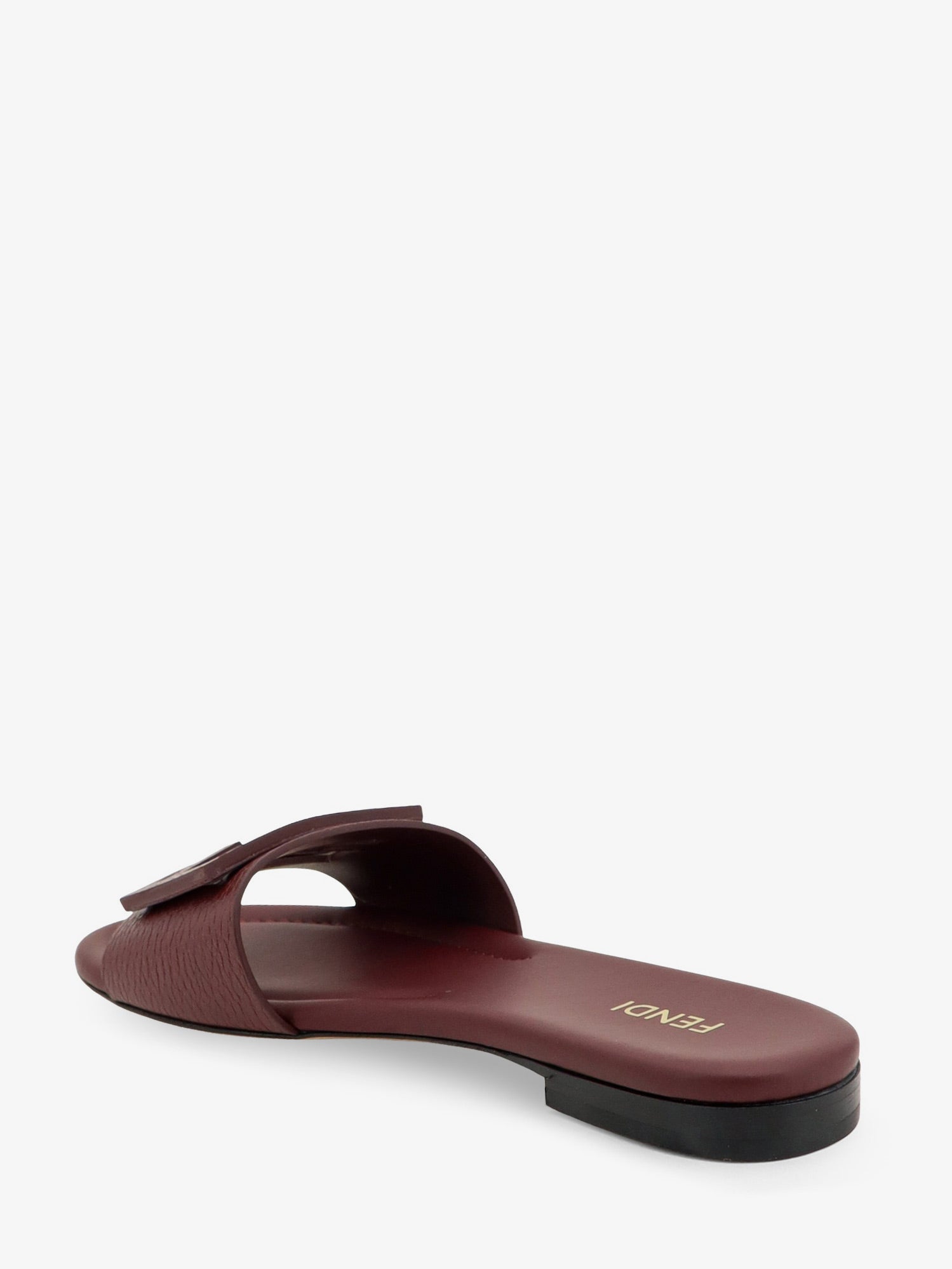 Fendi Women Leather Tube Sandals FENDI