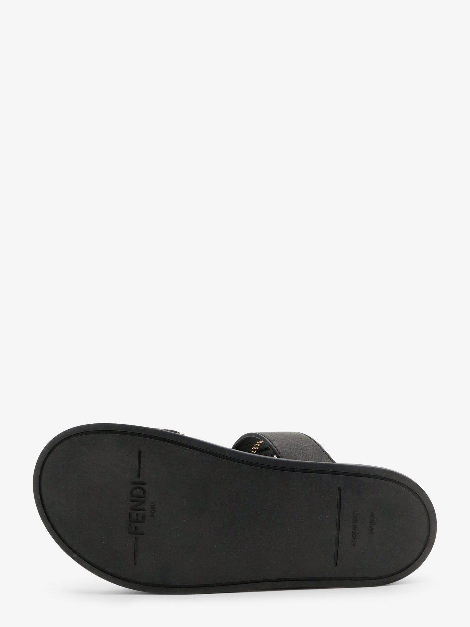 Fendi Women Feel Ff Fabric Sandals FENDI