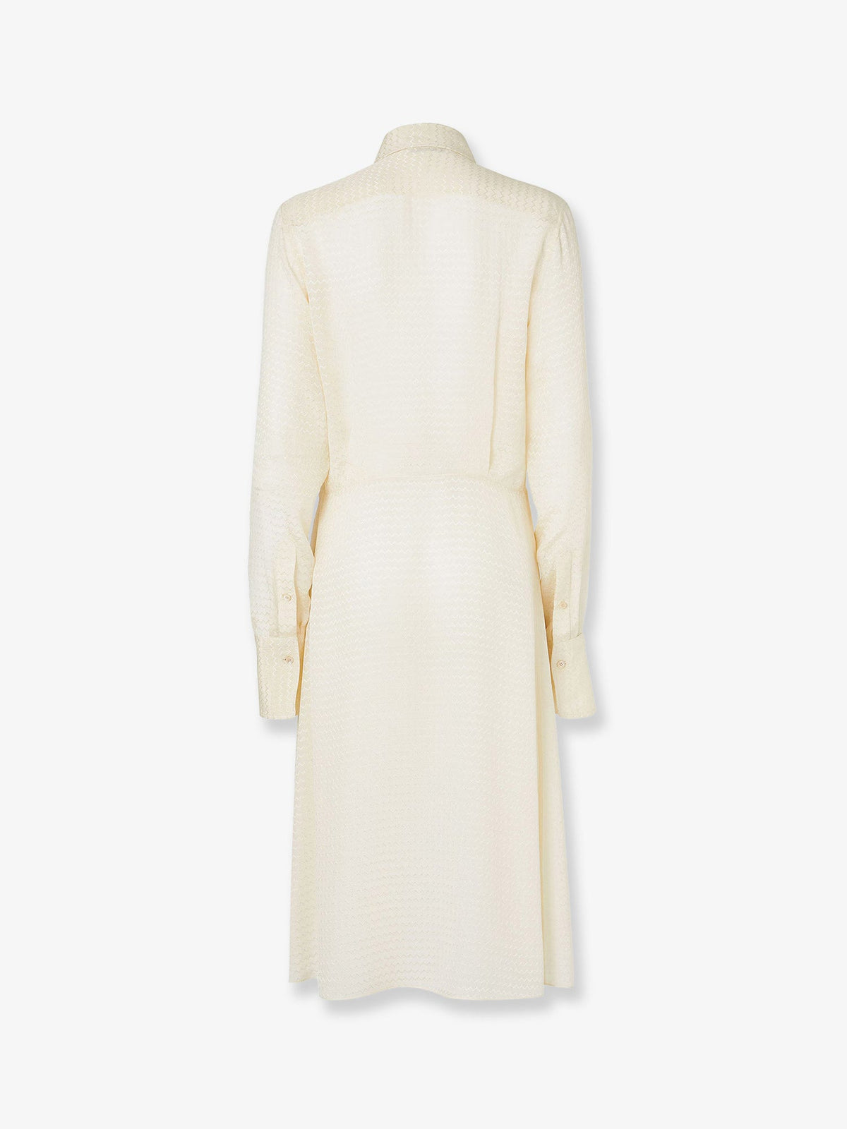 Fendi Women Silk Jacquard Chemisier Dress FENDI