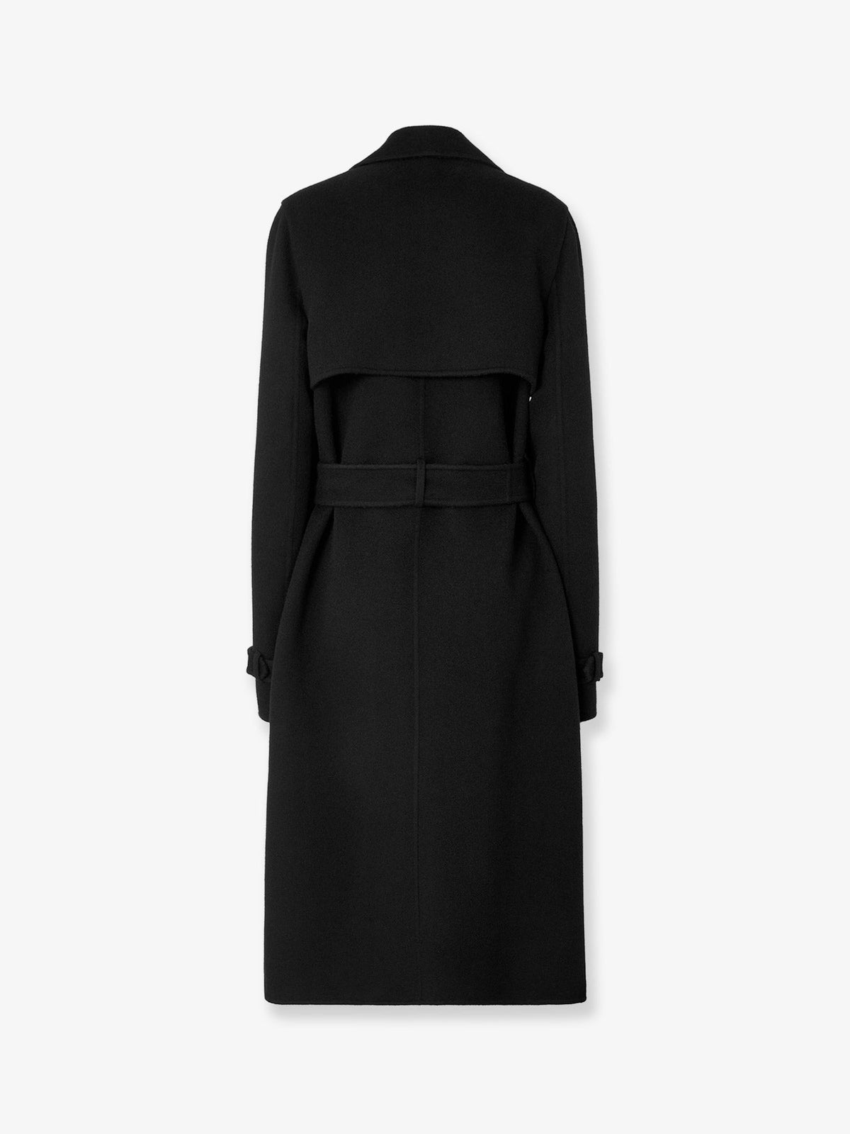 Fendi Women Ff Zucca Virgin Wool Midi Coat FENDI