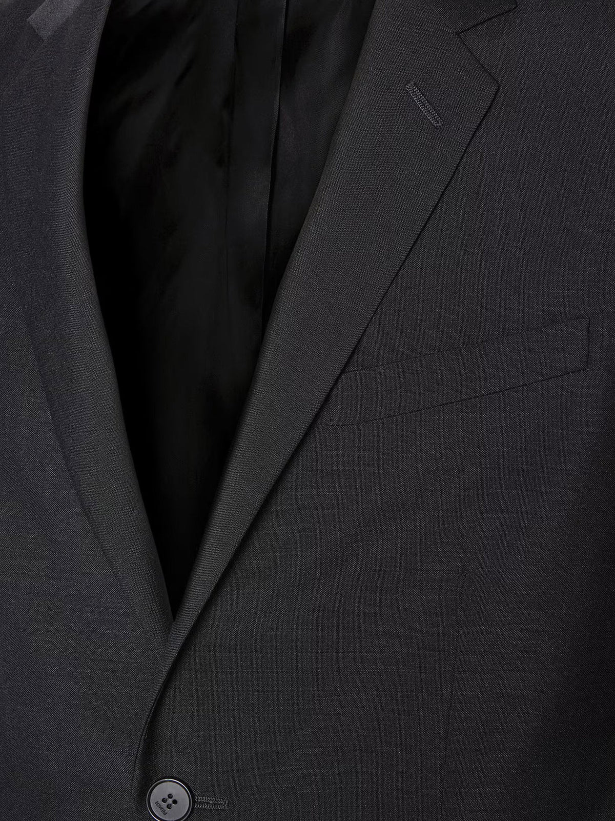 Fendi Men Slim Fit Kid Mohair Blazer FENDI