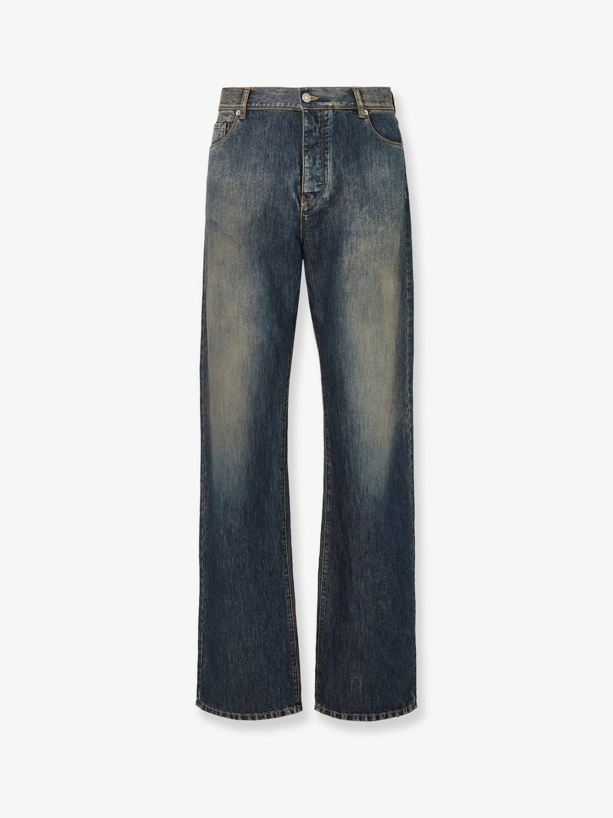 Fendi Men Bananatexâ® Denim Regular Fit Jeans FENDI