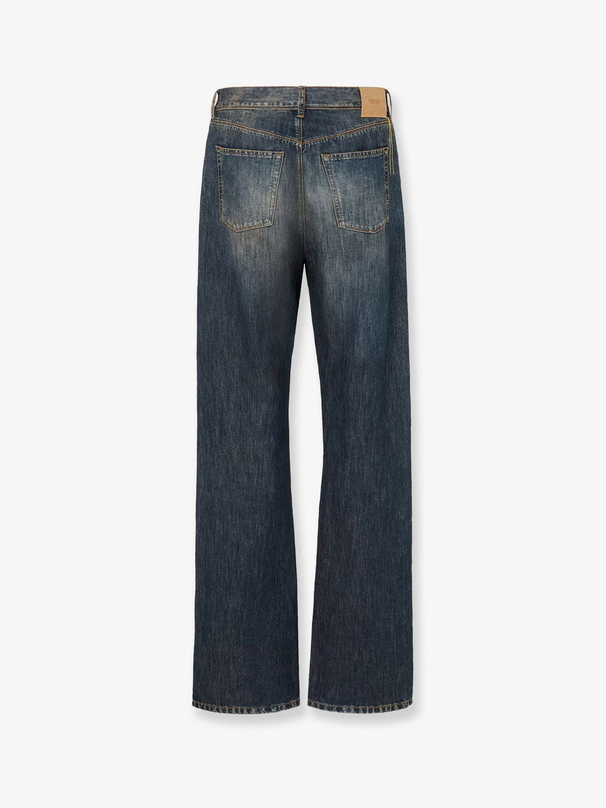 Fendi Men Bananatexâ® Denim Regular Fit Jeans FENDI