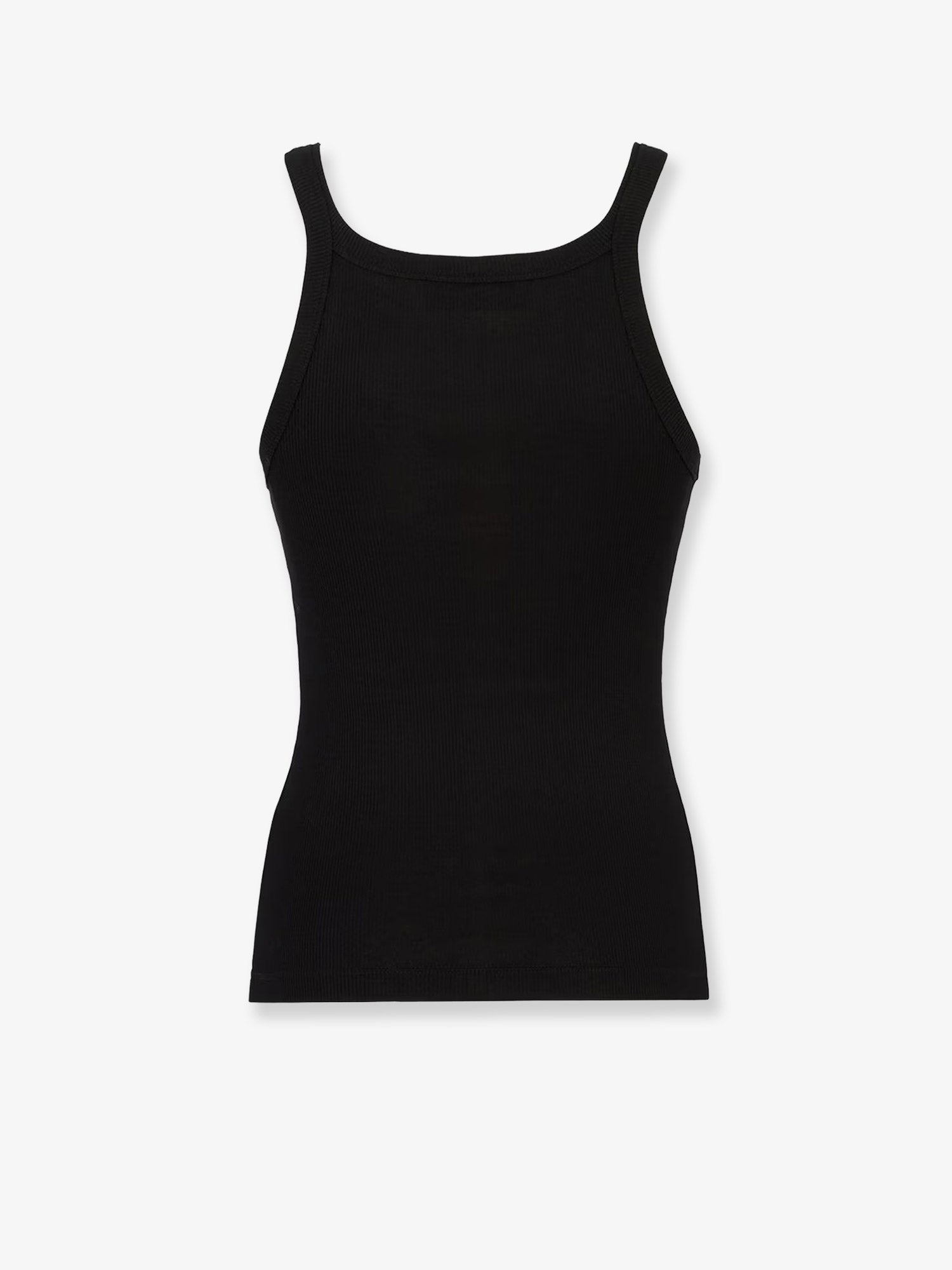 Fendi Women Ribbed Cotton Tank Top FENDI
