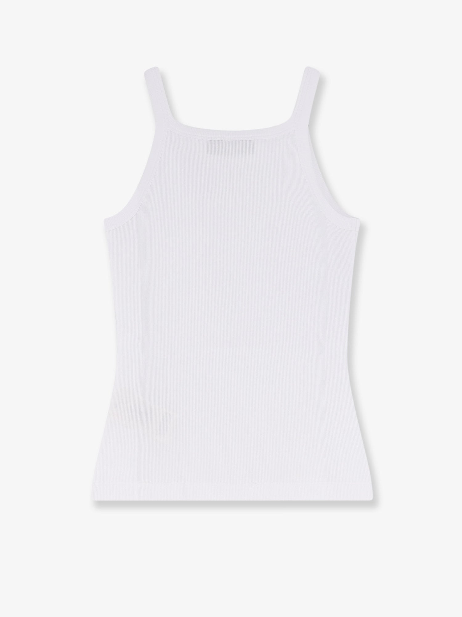 Fendi Women Ribbed Cotton Tank Top FENDI