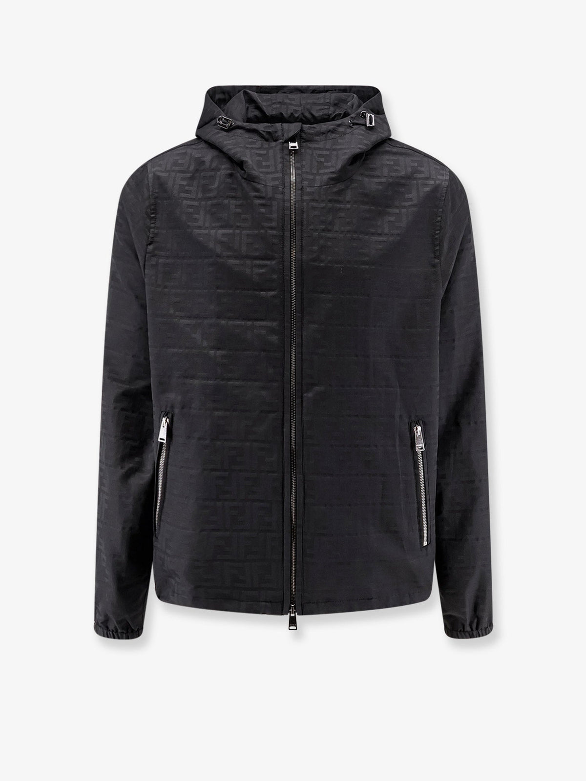 Fendi Men Ff Zucca Jacquard Nylon Jacket FENDI