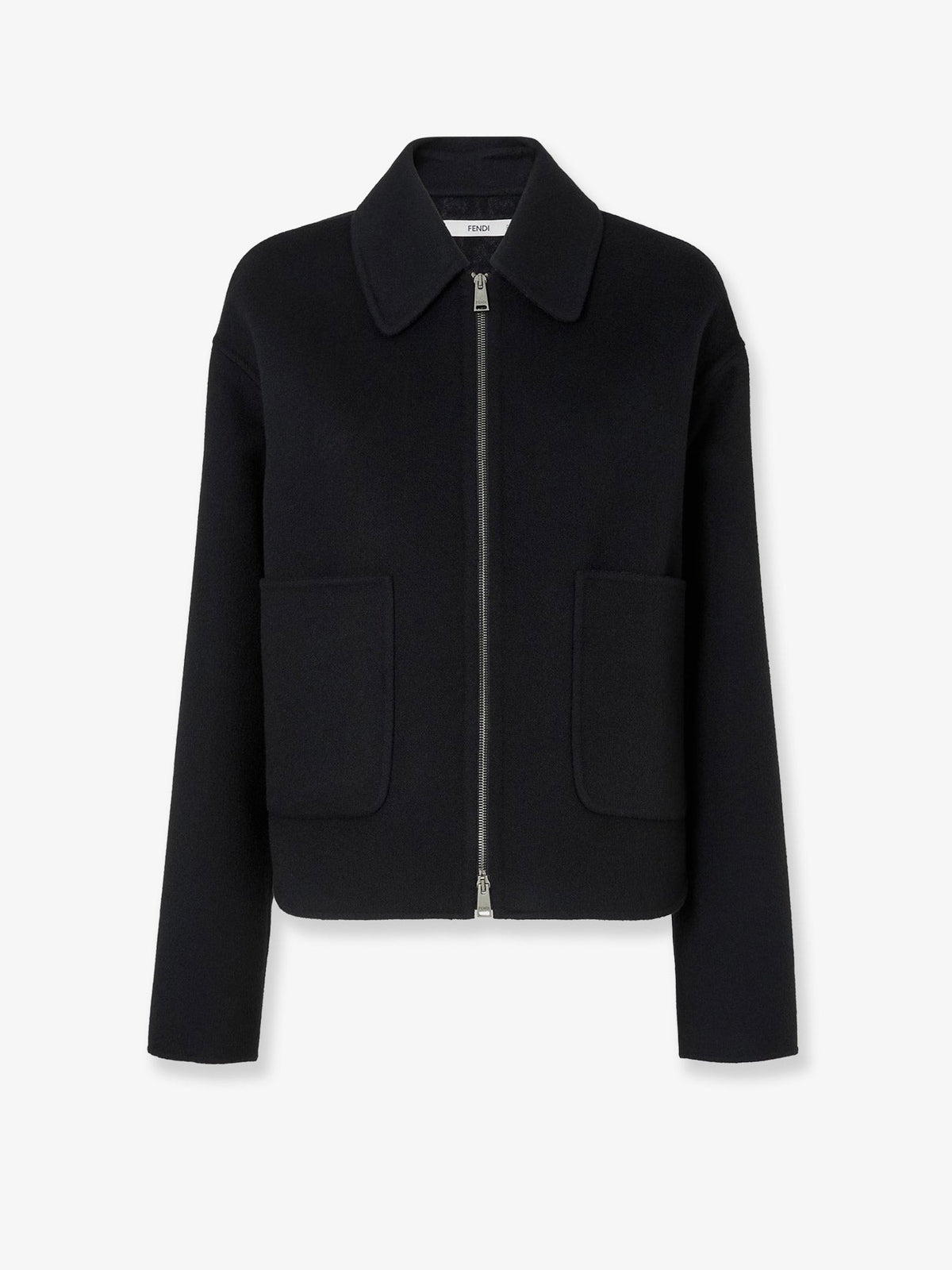 Fendi Women Ff Zucca Double Wool Blouson FENDI