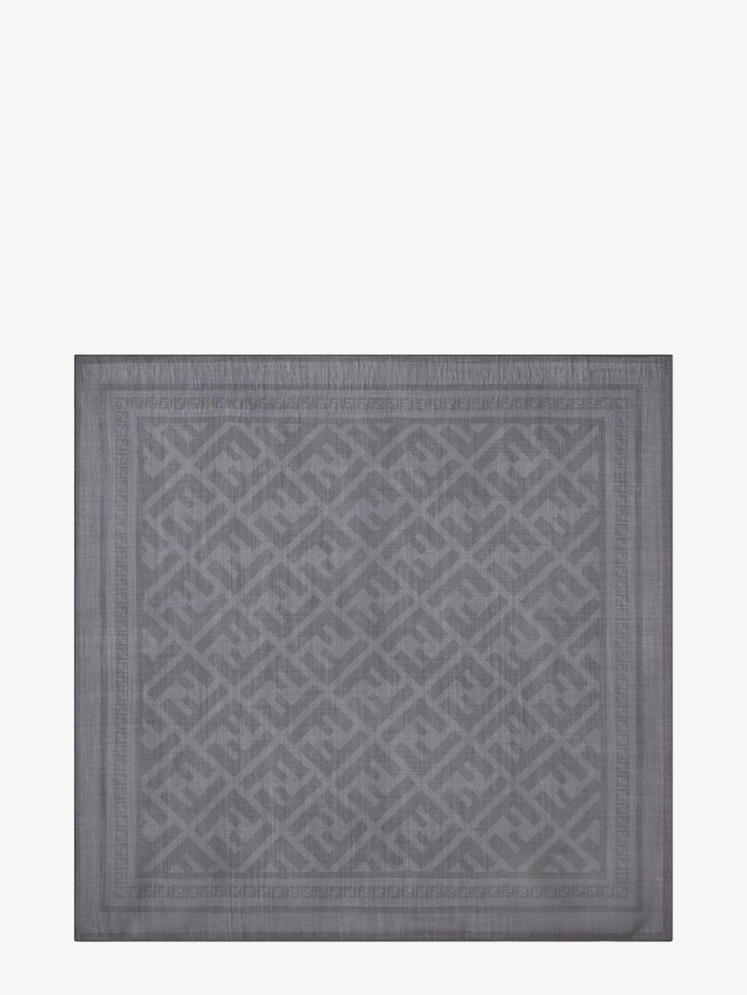 Fendi Men Wool And Silk Scarf FENDI