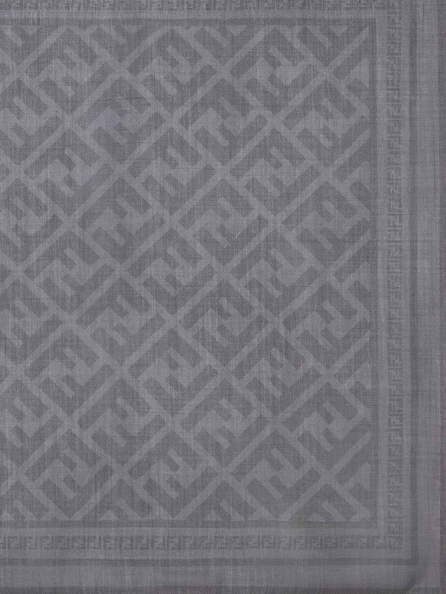 Fendi Men Wool And Silk Scarf FENDI