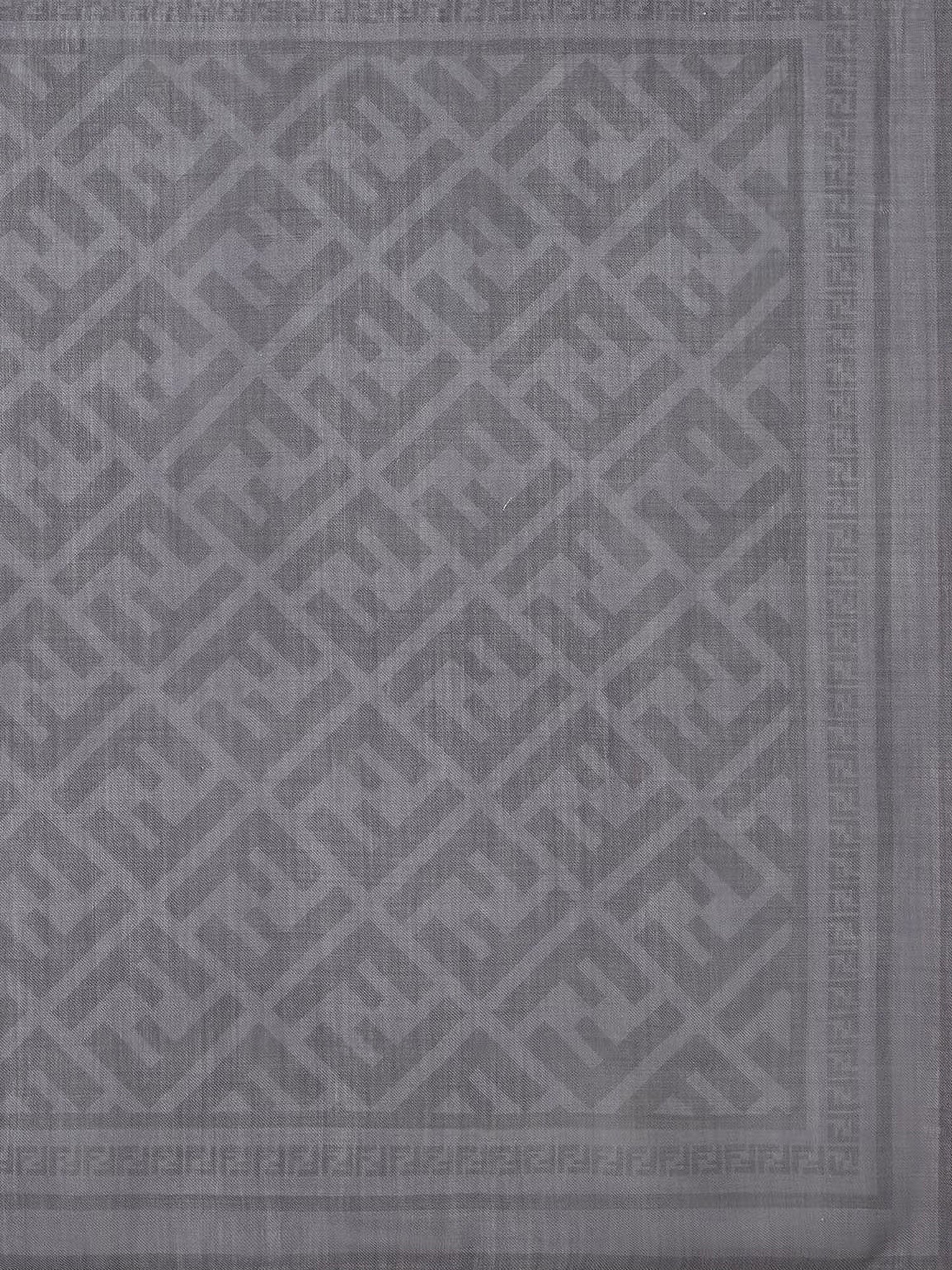 Fendi Men Wool And Silk Scarf FENDI