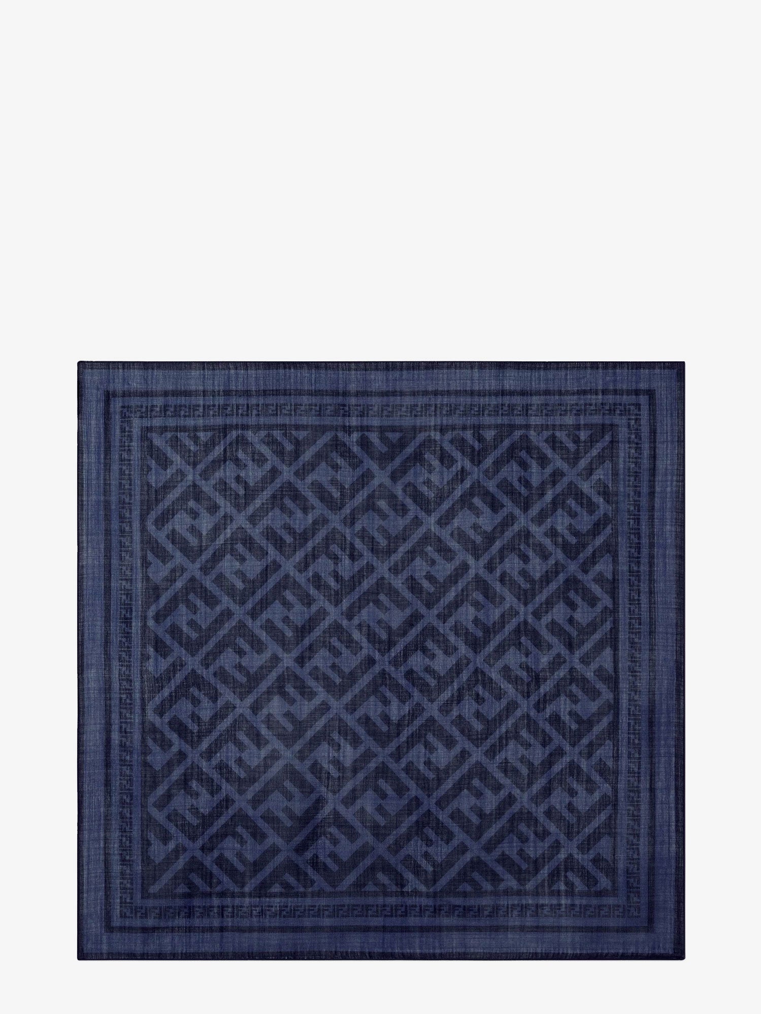 Fendi Men Wool And Silk Scarf FENDI