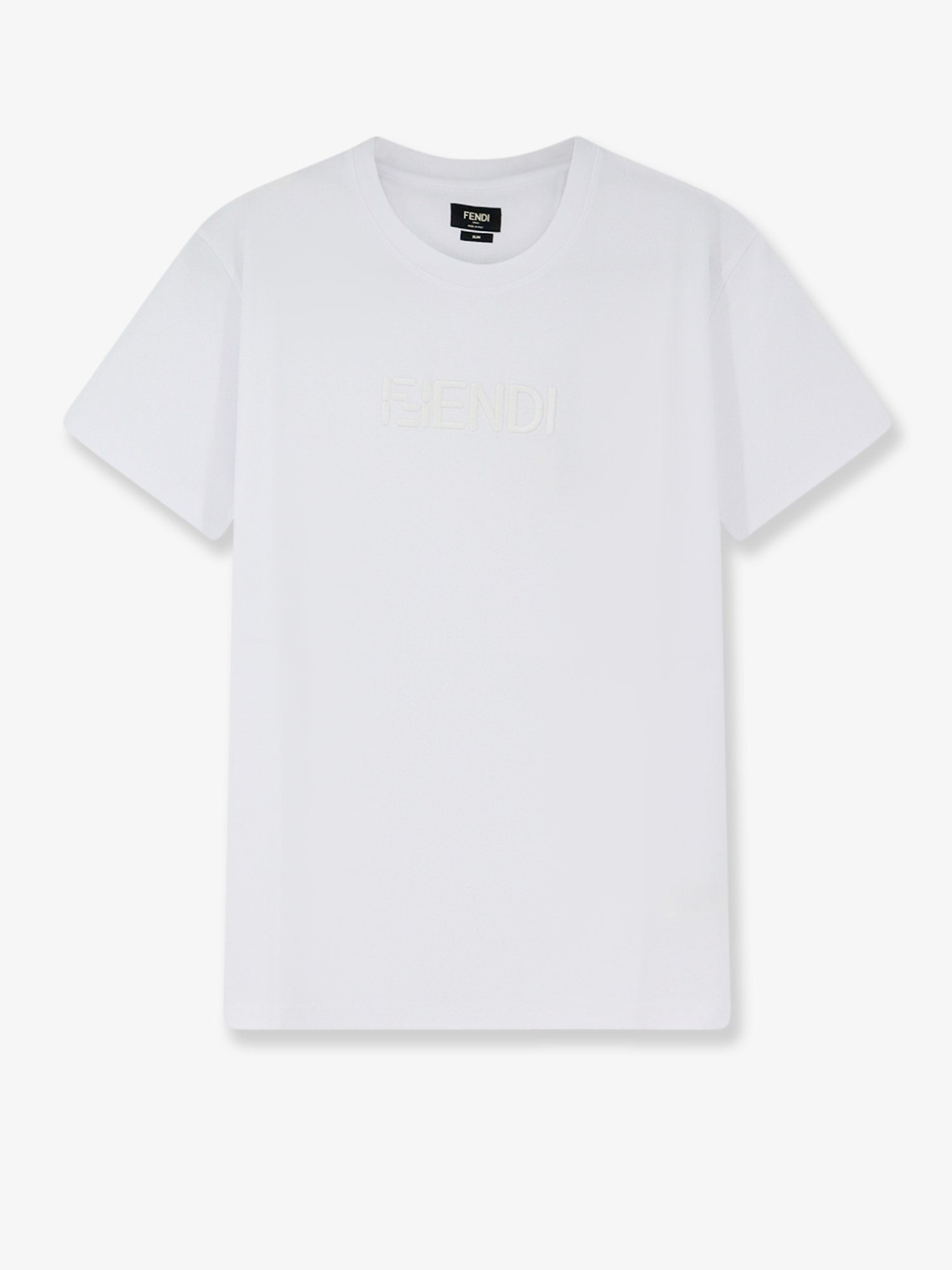Fendi Men Slim Fit Cotton T-Shirt FENDI