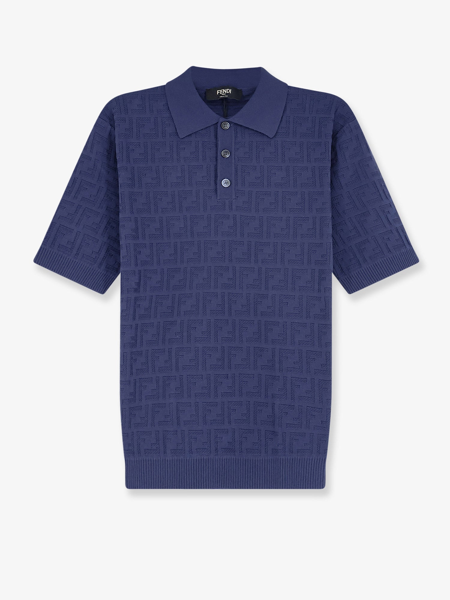 Fendi Men Ff Cotton Polo Shirt FENDI