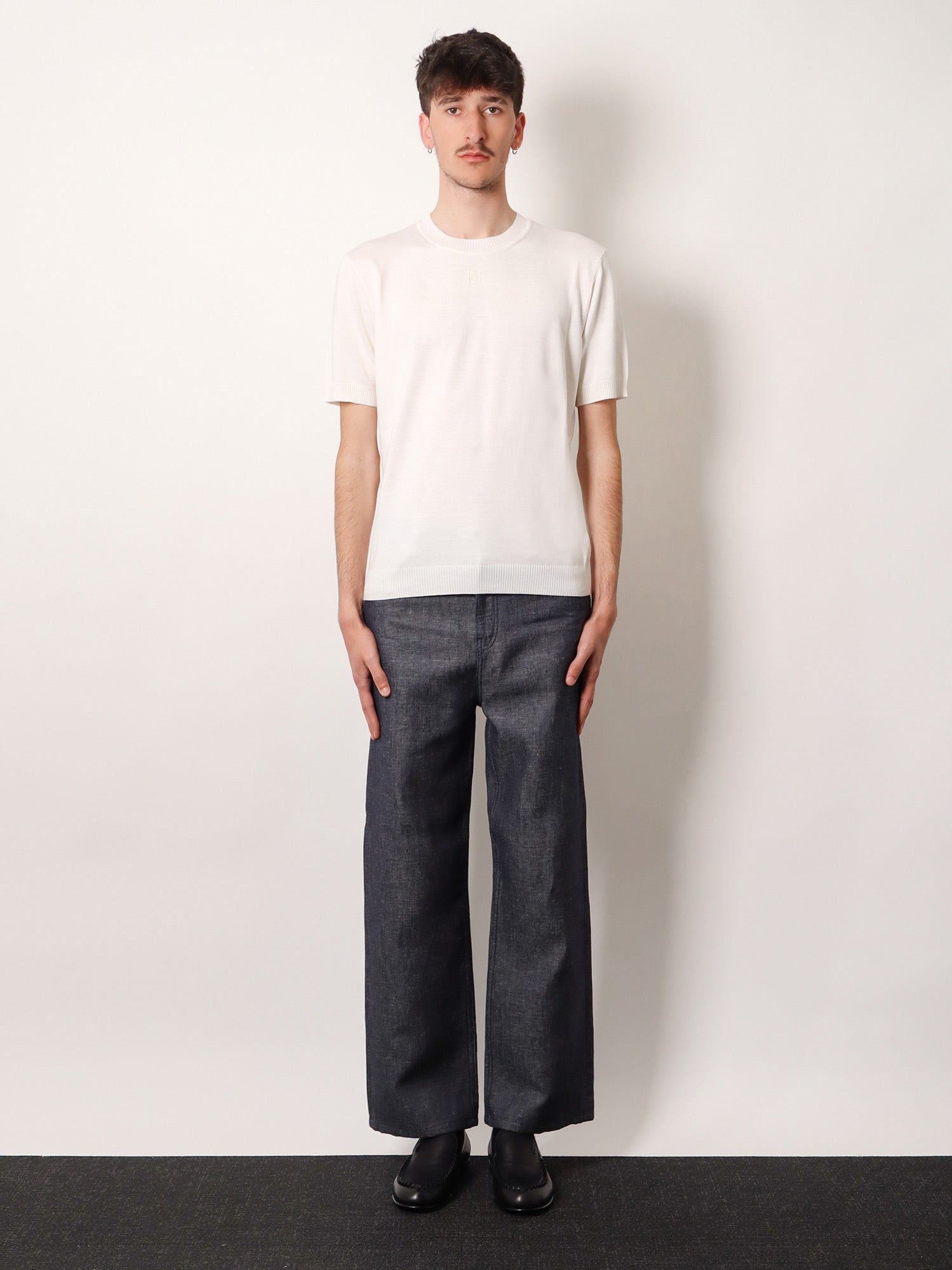 Fendi Men Cotton And Cashmere Sweater FENDI
