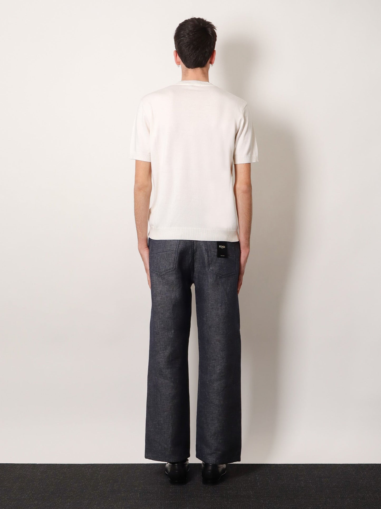 Fendi Men Cotton And Cashmere Sweater FENDI