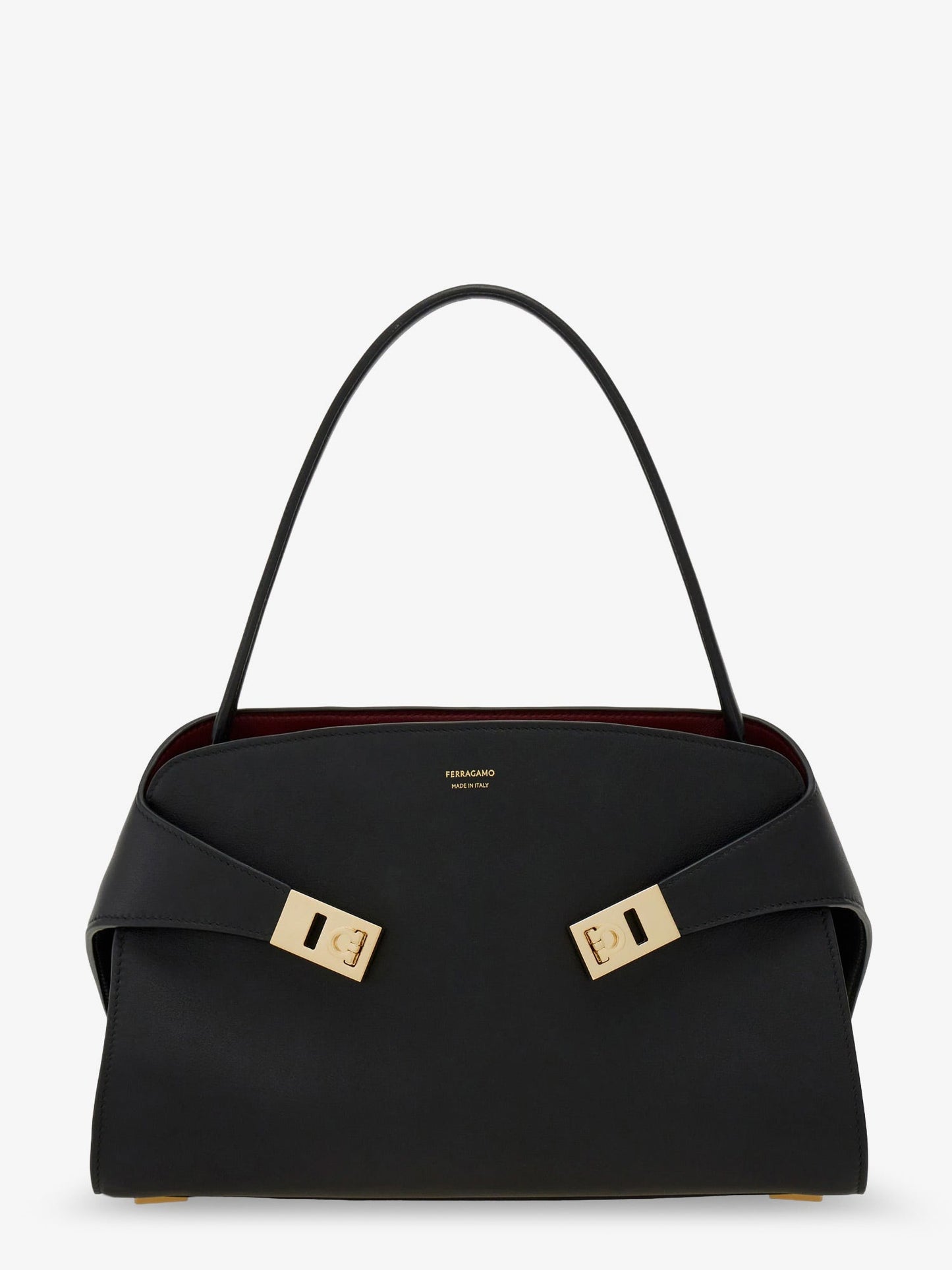 Ferragamo Women Hug Soft M Leather Shoulder Bag FERRAGAMO