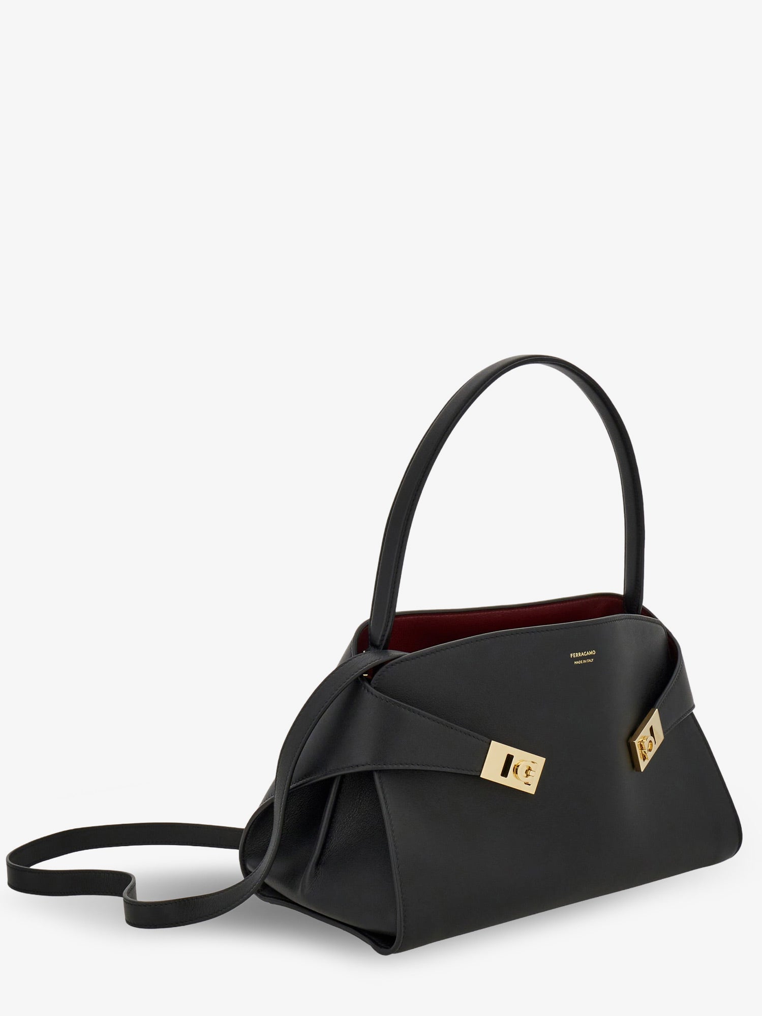 Ferragamo Women Hug Soft M Leather Shoulder Bag FERRAGAMO