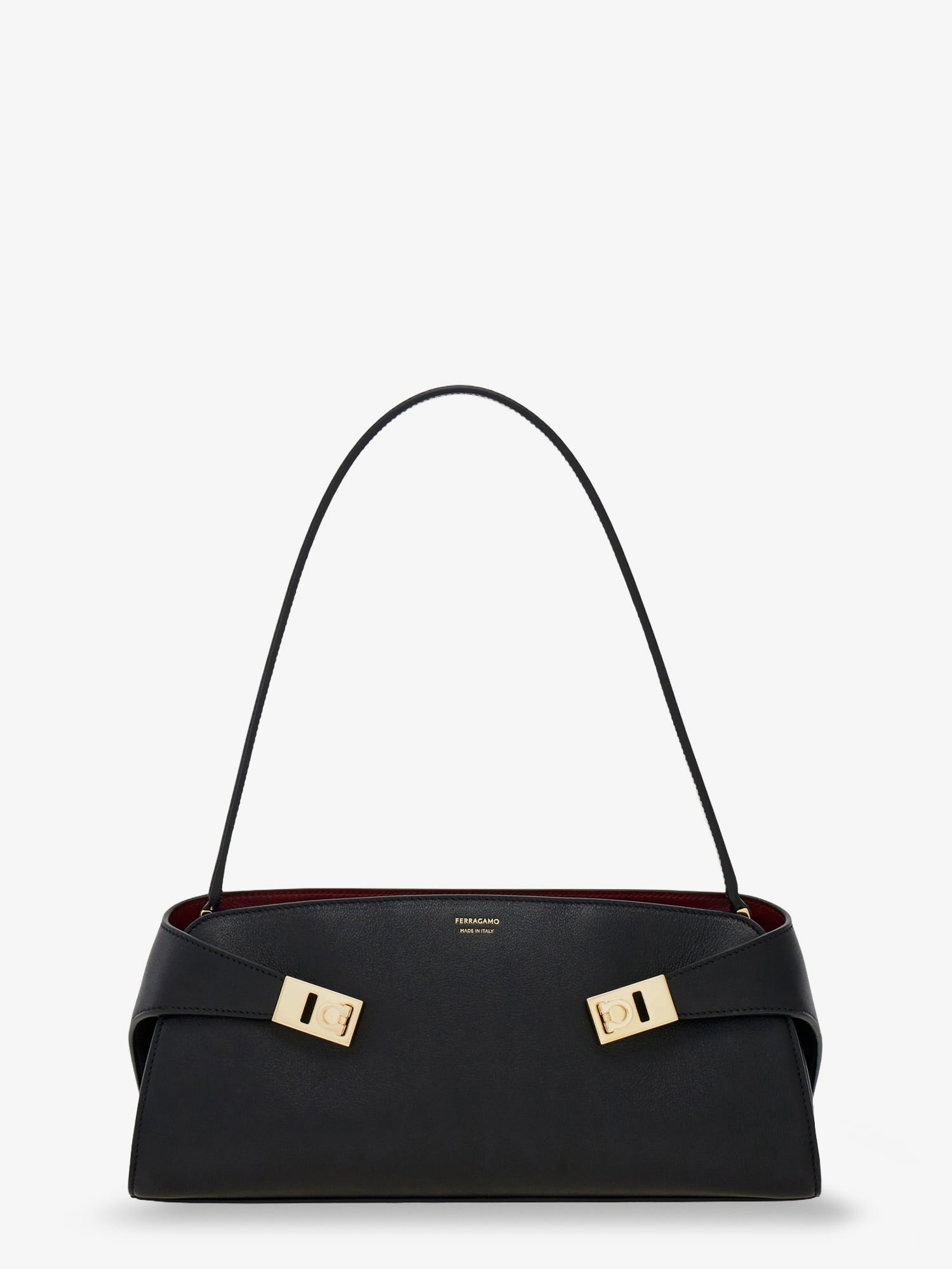 Ferragamo Women Hug East-West Leather Shoulder Bag FERRAGAMO