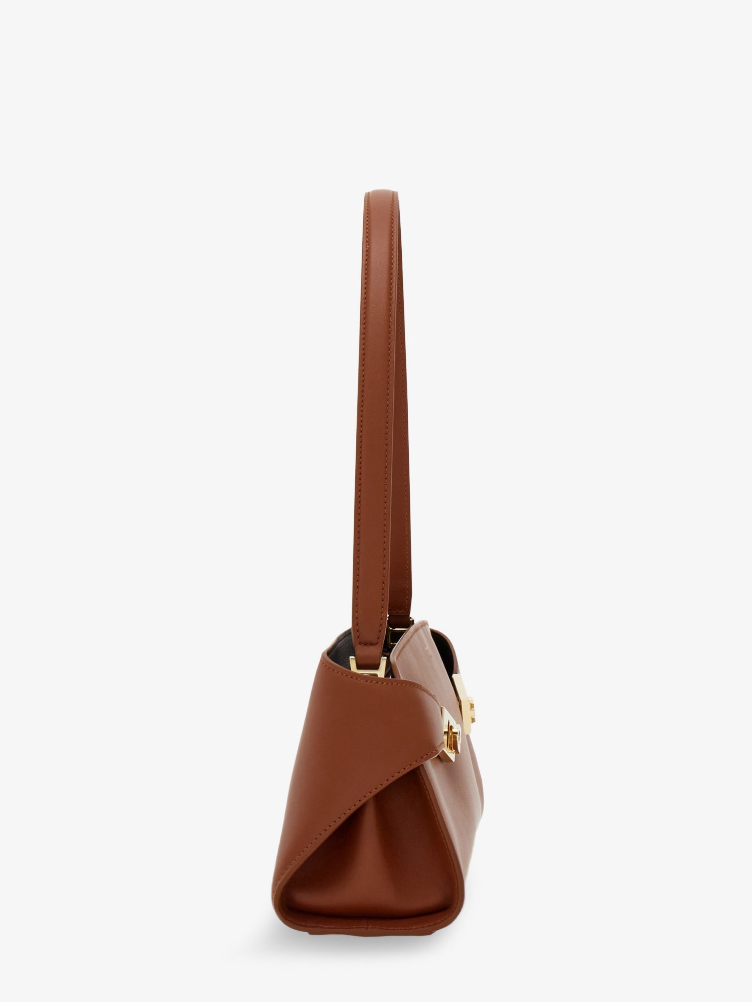 Ferragamo Women Hug East-West Leather Shoulder Bag FERRAGAMO