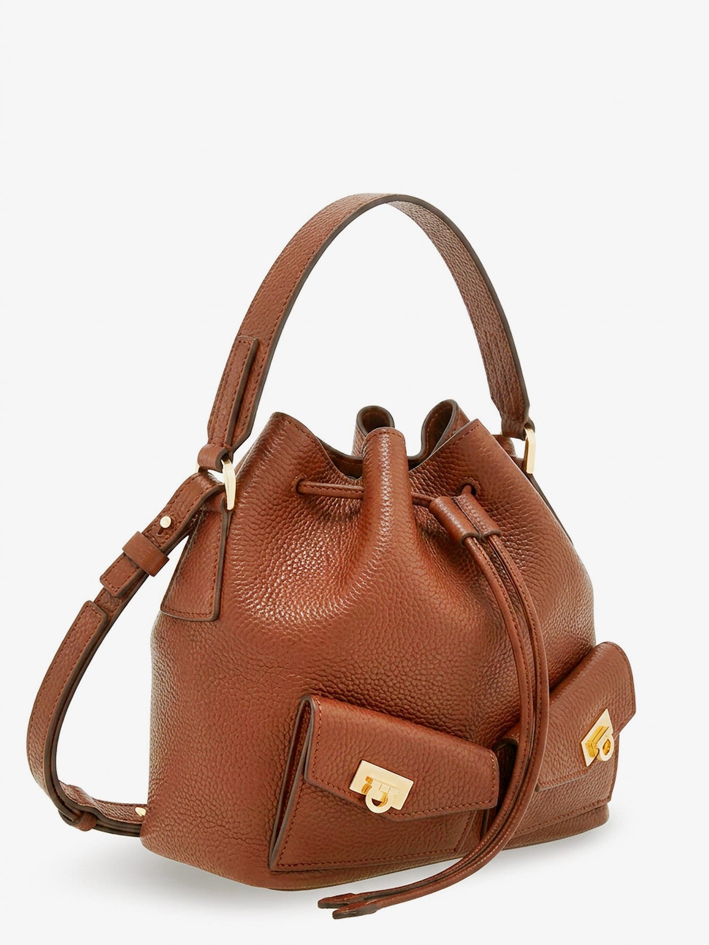 Ferragamo Women Leather Bucket Bag FERRAGAMO