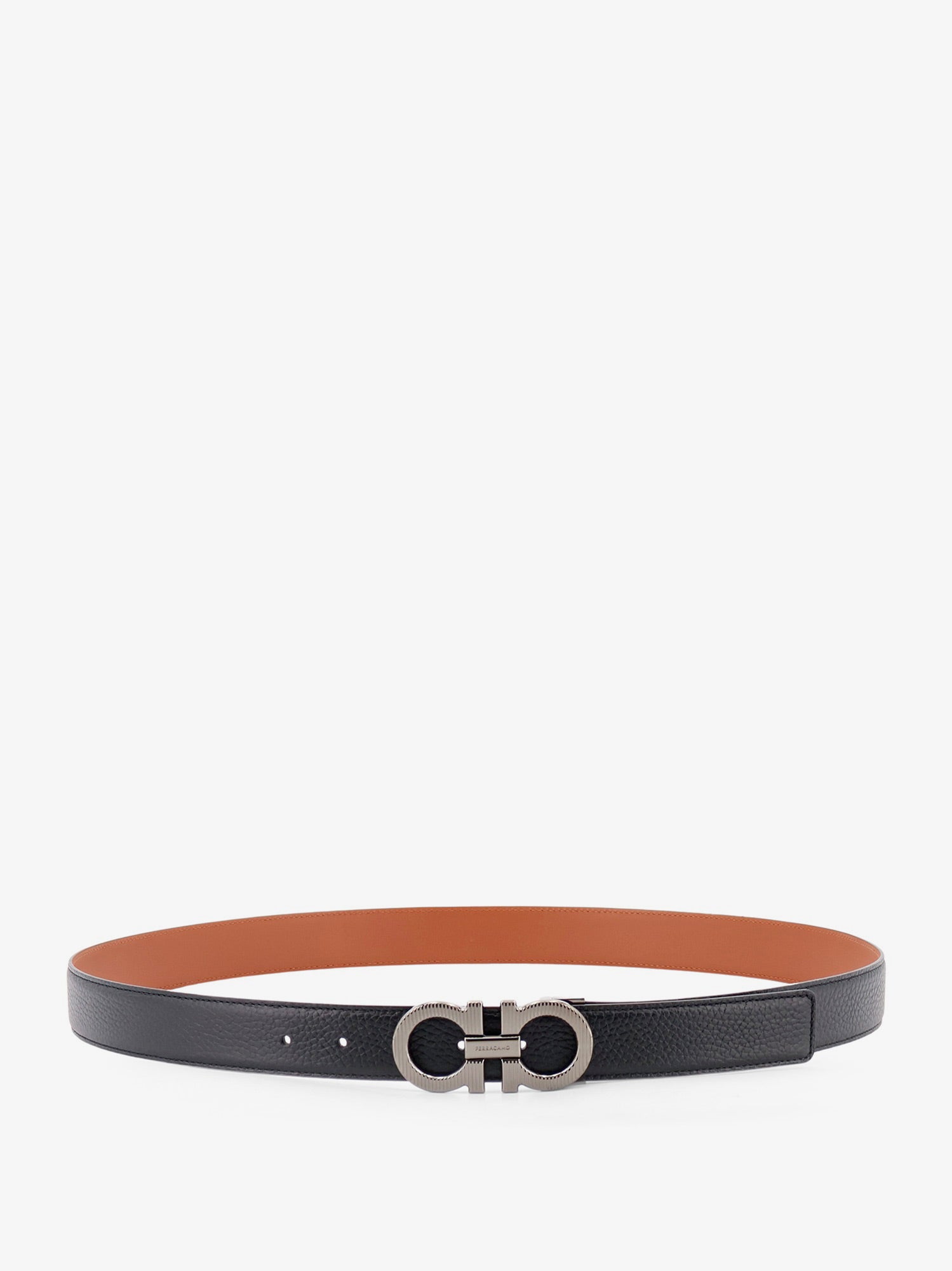 Ferragamo Men Reversible Leather Gancini Belt FERRAGAMO