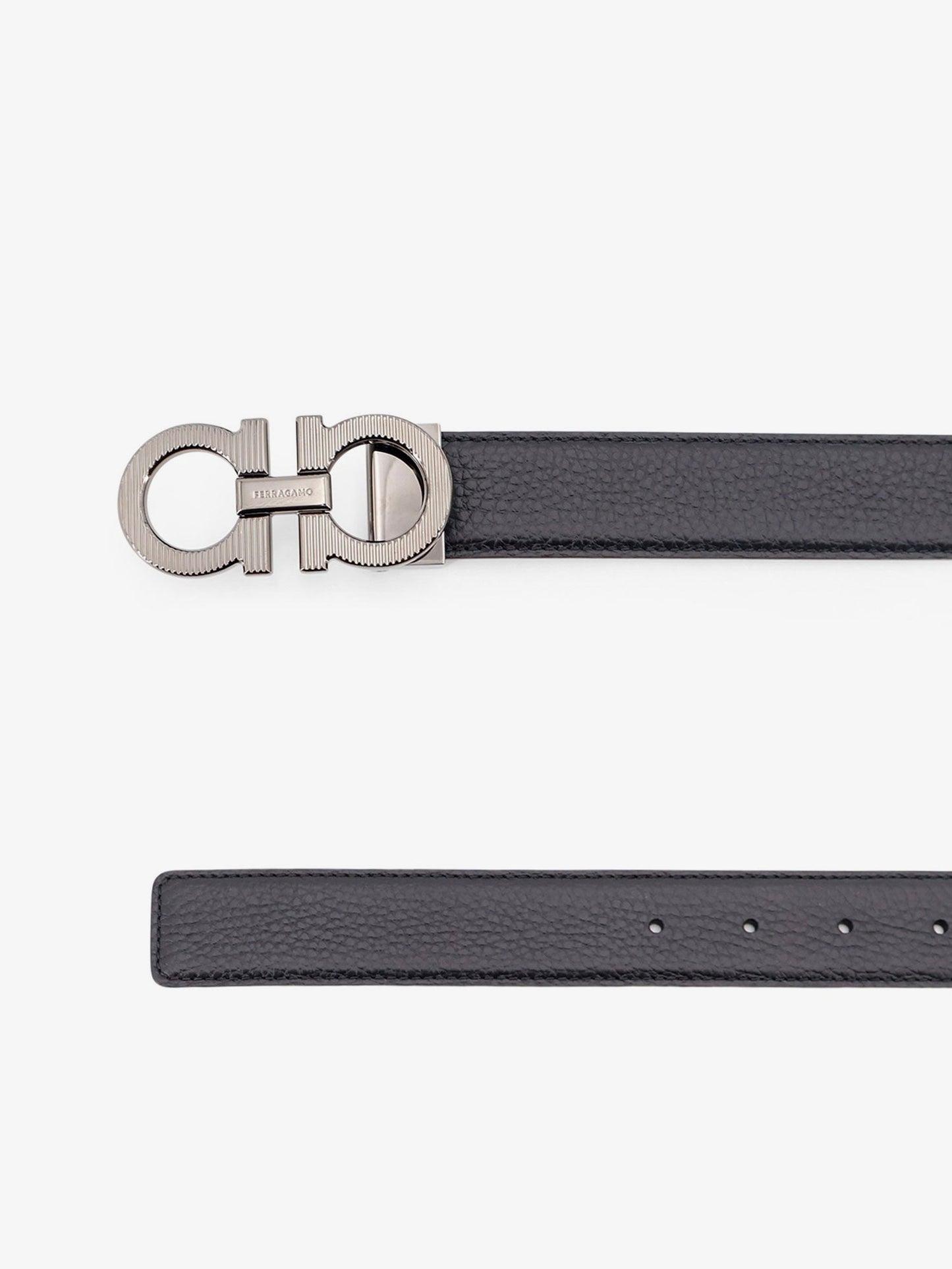 Ferragamo Men Reversible Leather Gancini Belt FERRAGAMO