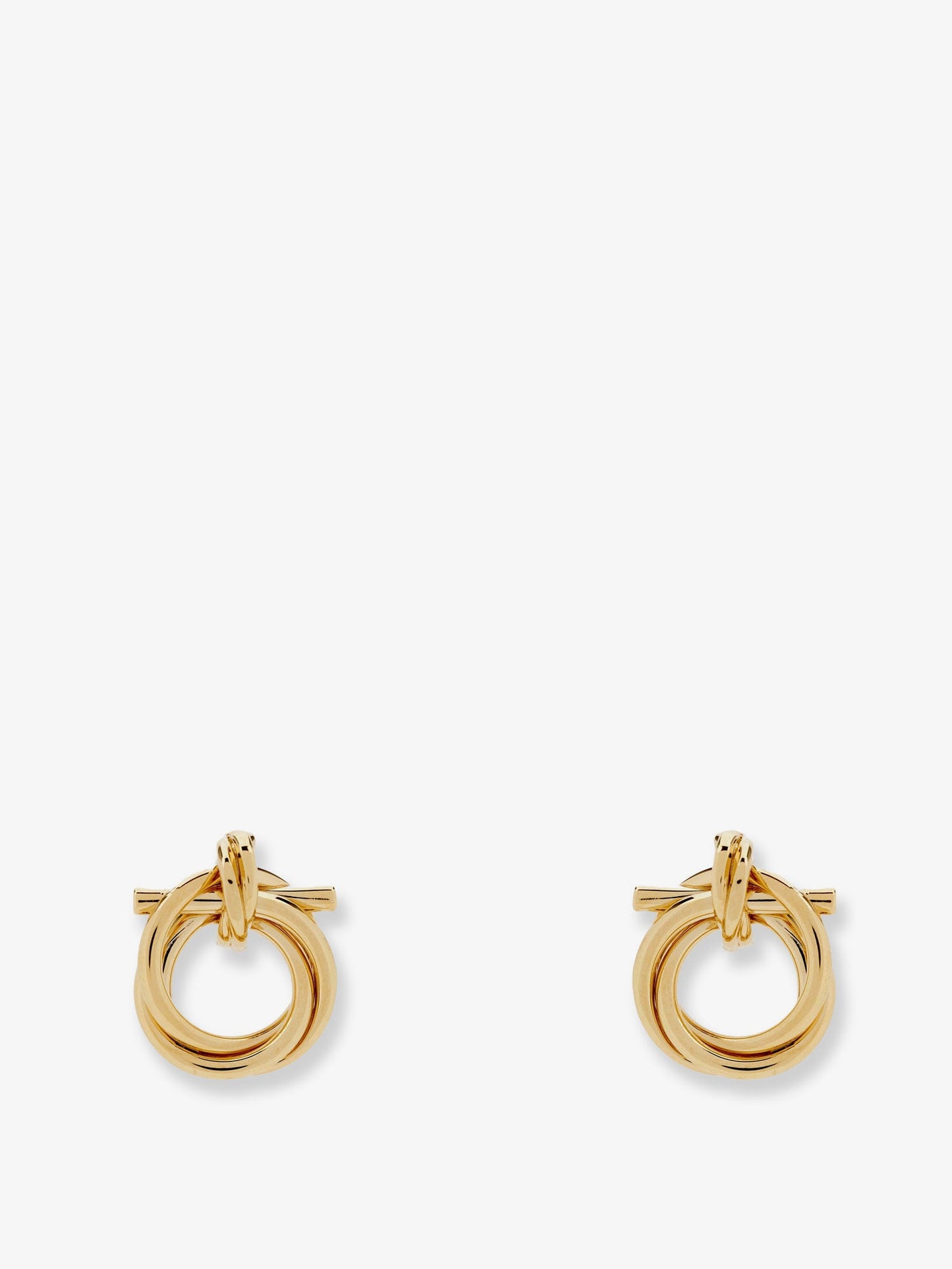 Ferragamo Women Brass Earrings FERRAGAMO