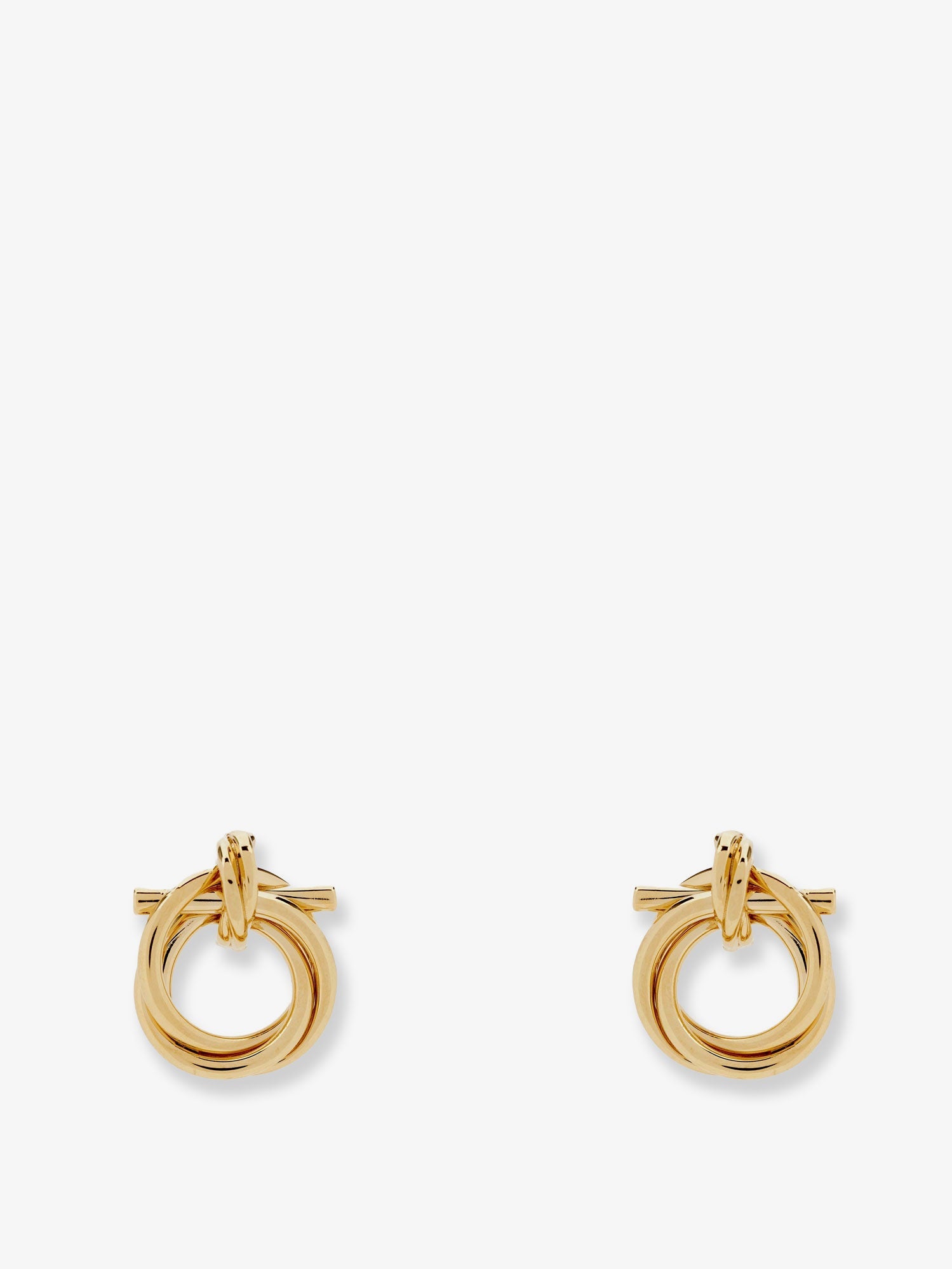 Ferragamo Women Brass Earrings FERRAGAMO