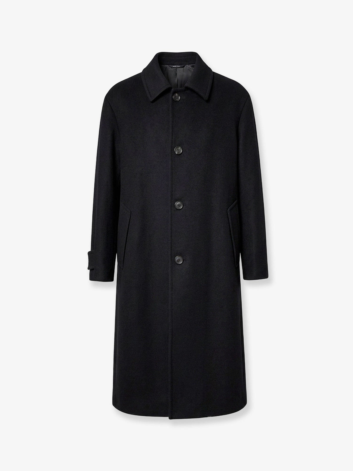 Giorgio Armani Men Single-Breasted Double-Faced Wool And Cashmere Cloth Coat GIORGIO ARMANI