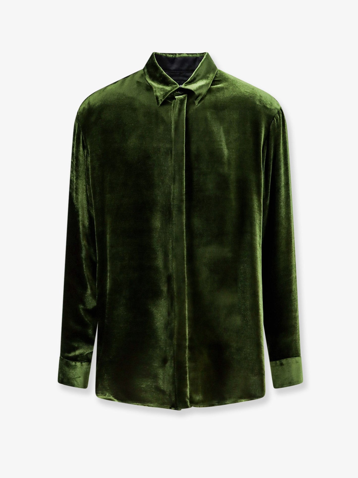 Giorgio Armani Men Viscose And Silk Blend Shirt GIORGIO ARMANI