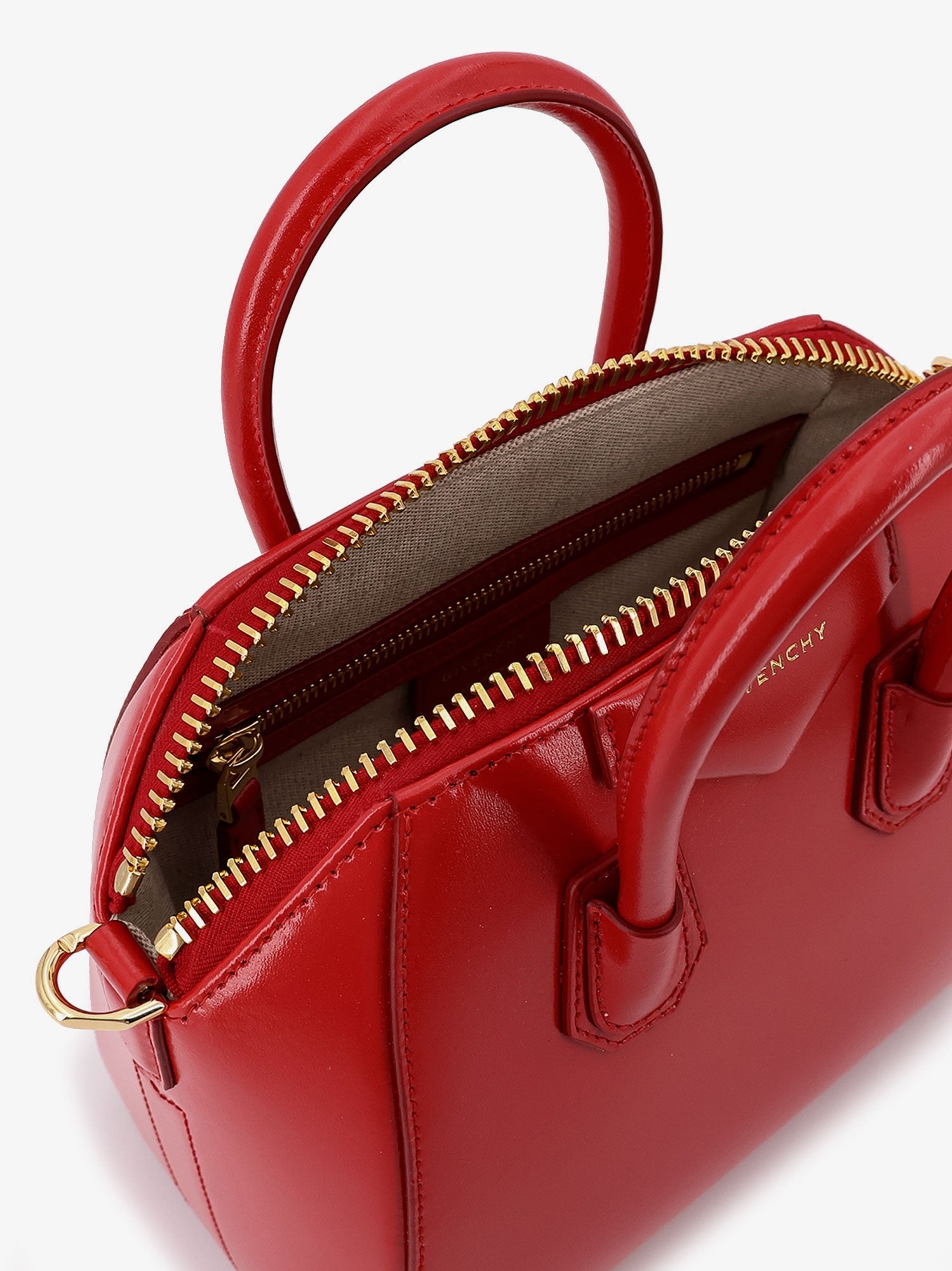 Givenchy Women Antigona Mini Leather Crossbody Bag GIVENCHY