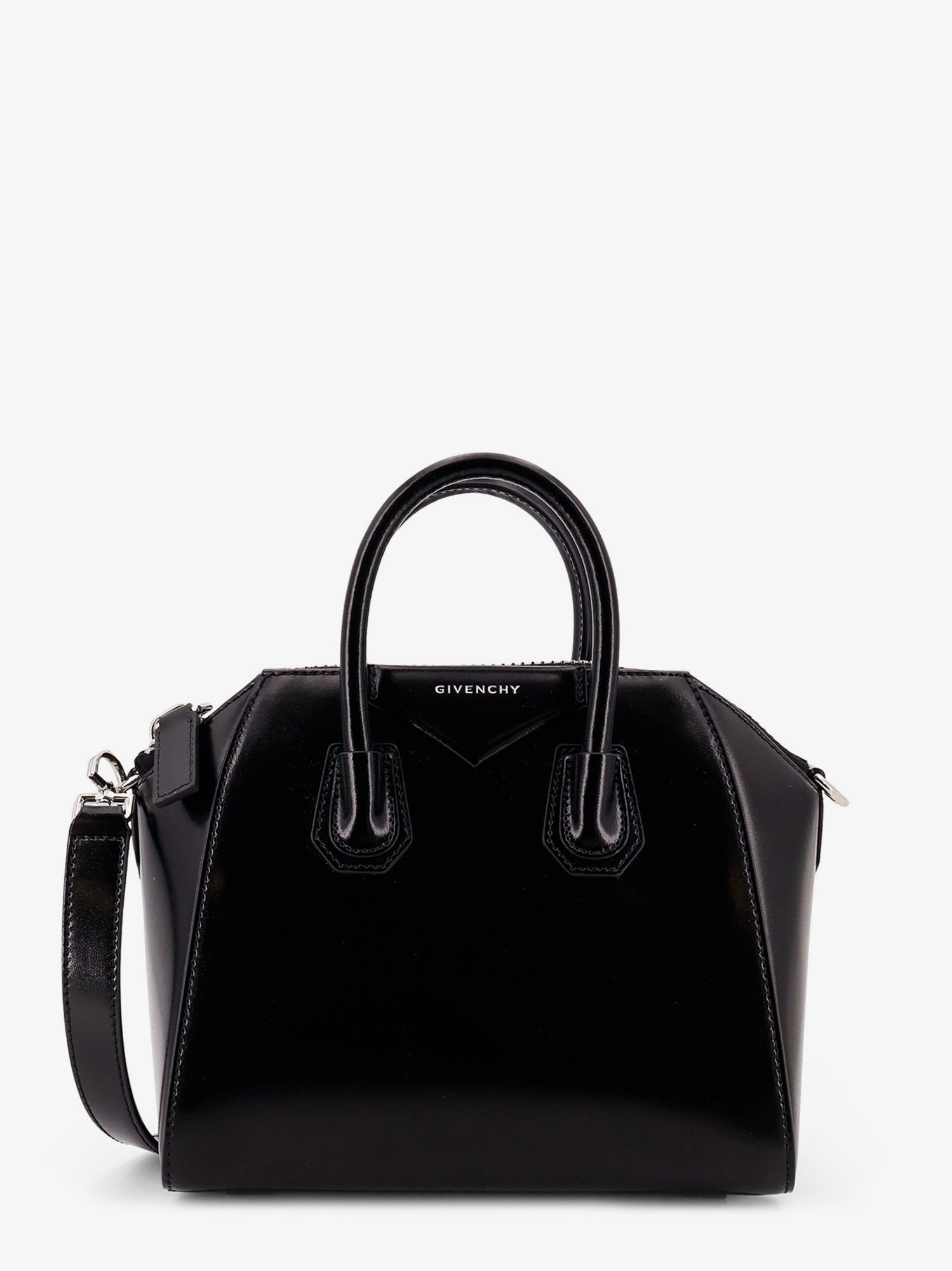 Givenchy Women Antigona Mini Leather Crossbody Bag GIVENCHY